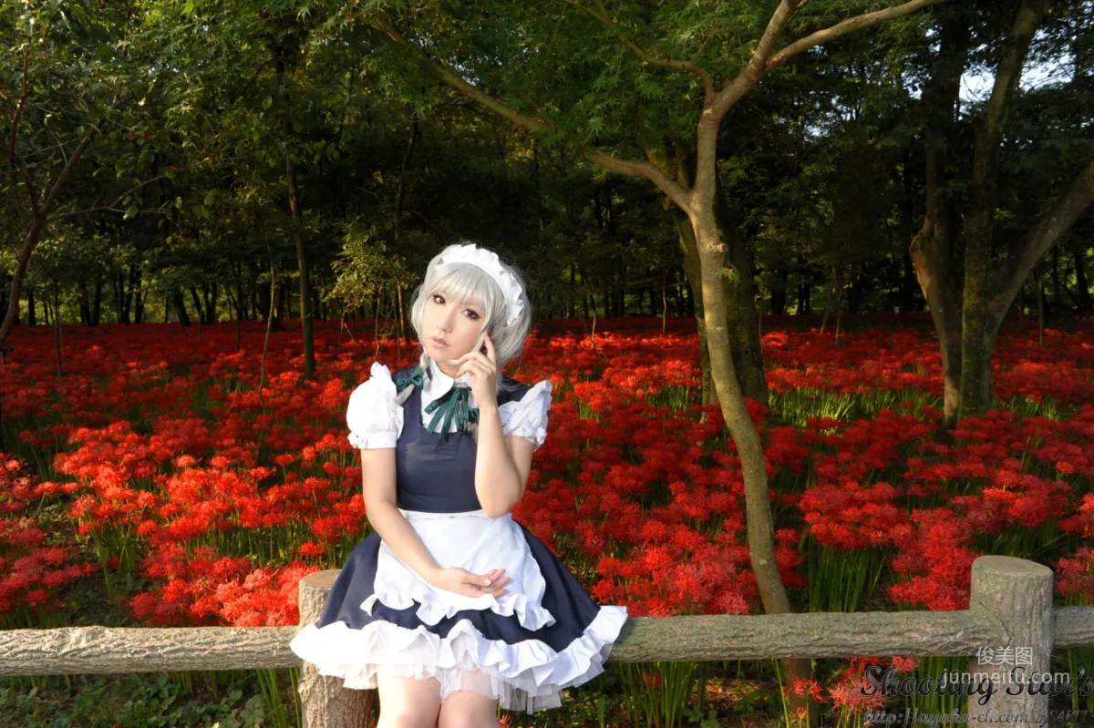Saku Ayaka (Saku Ayaka) "Touhou Project" Izayoi Sakuya + Patchouli Knowledge [Shooting Star's] Photo Set photo 87