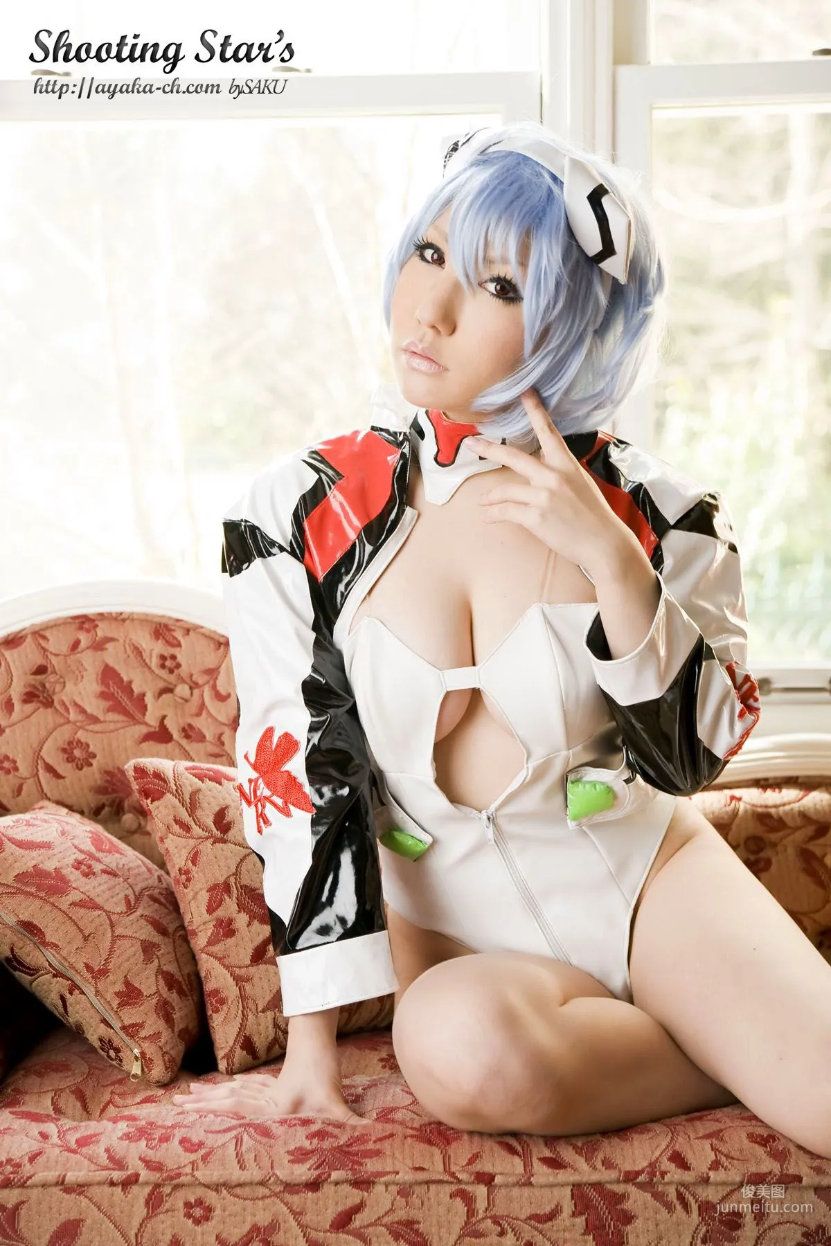 绫香 (Saku サク)  《新世紀エヴァンゲリオン》Rei Ayanami 写真集38