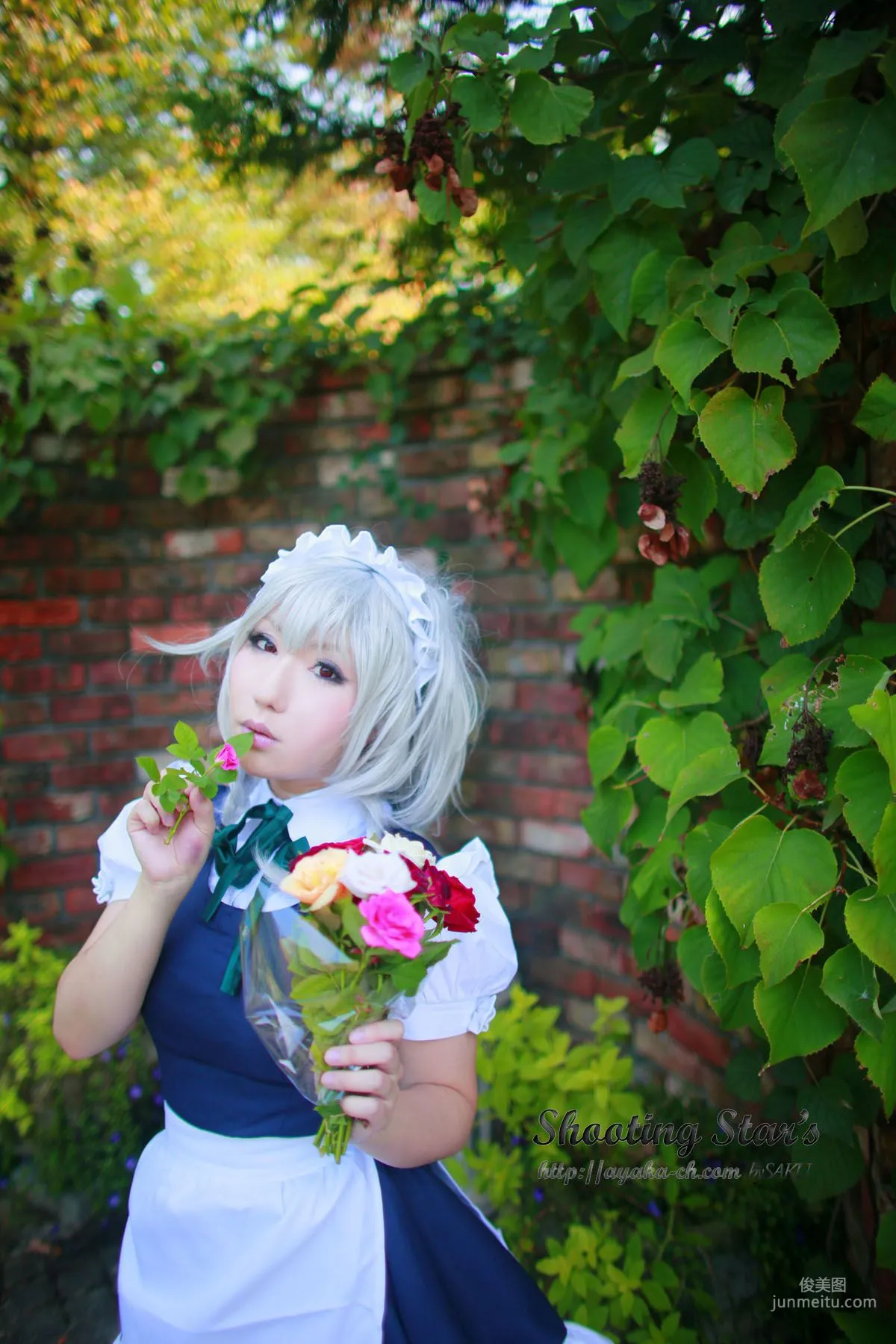Saku Ayaka (Saku Ayaka) "Touhou Project" Izayoi Sakuya + Patchouli Knowledge [Shooting Star's] Photo Set photo 107