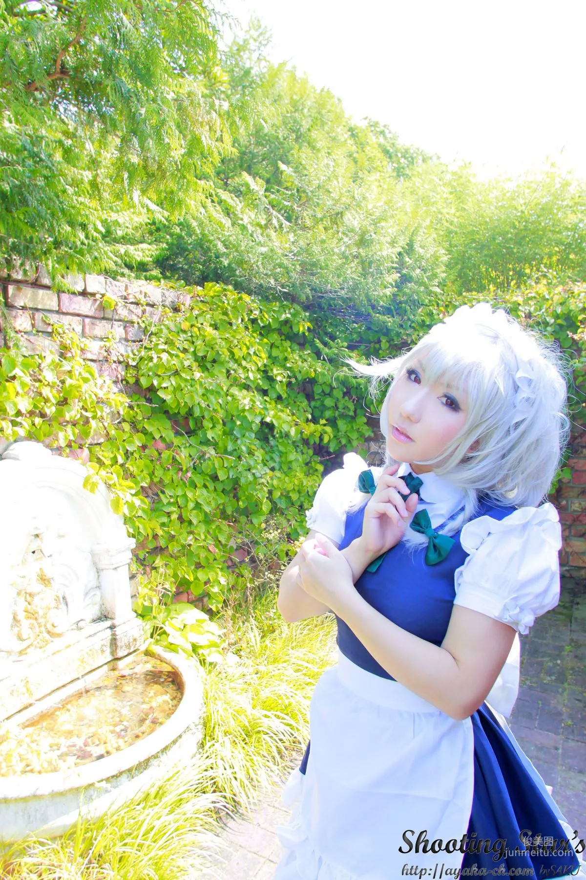 Saku Ayaka (Saku Ayaka) "Touhou Project" Izayoi Sakuya + Patchouli Knowledge [Shooting Star's] Photo Set photo 68