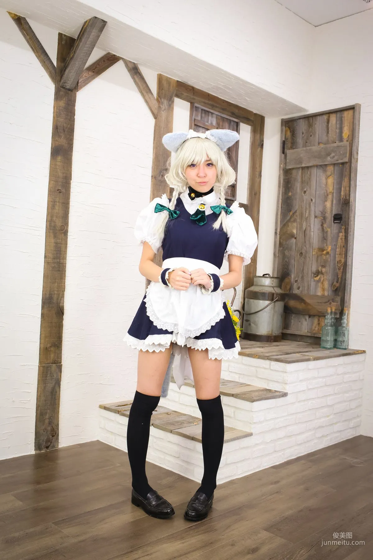 羽川るな 《東方月時計～ルナ·ダイアル》Izayoi Sakuya 写真集1