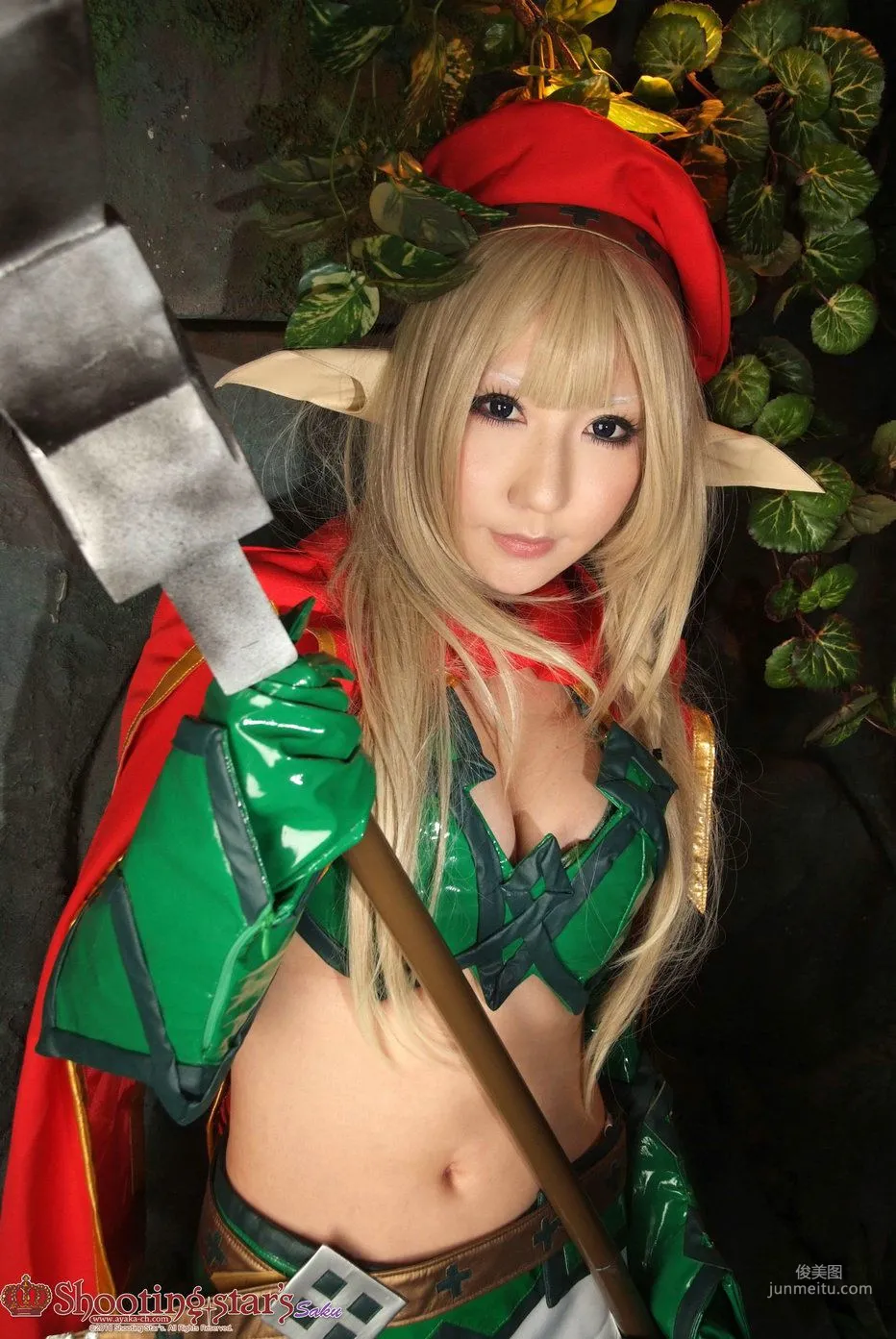 绫香サク (Saku Ayaka) 《クイーンズブレイドQueen's Blade》アイリ & Alleyne 寫真集 117