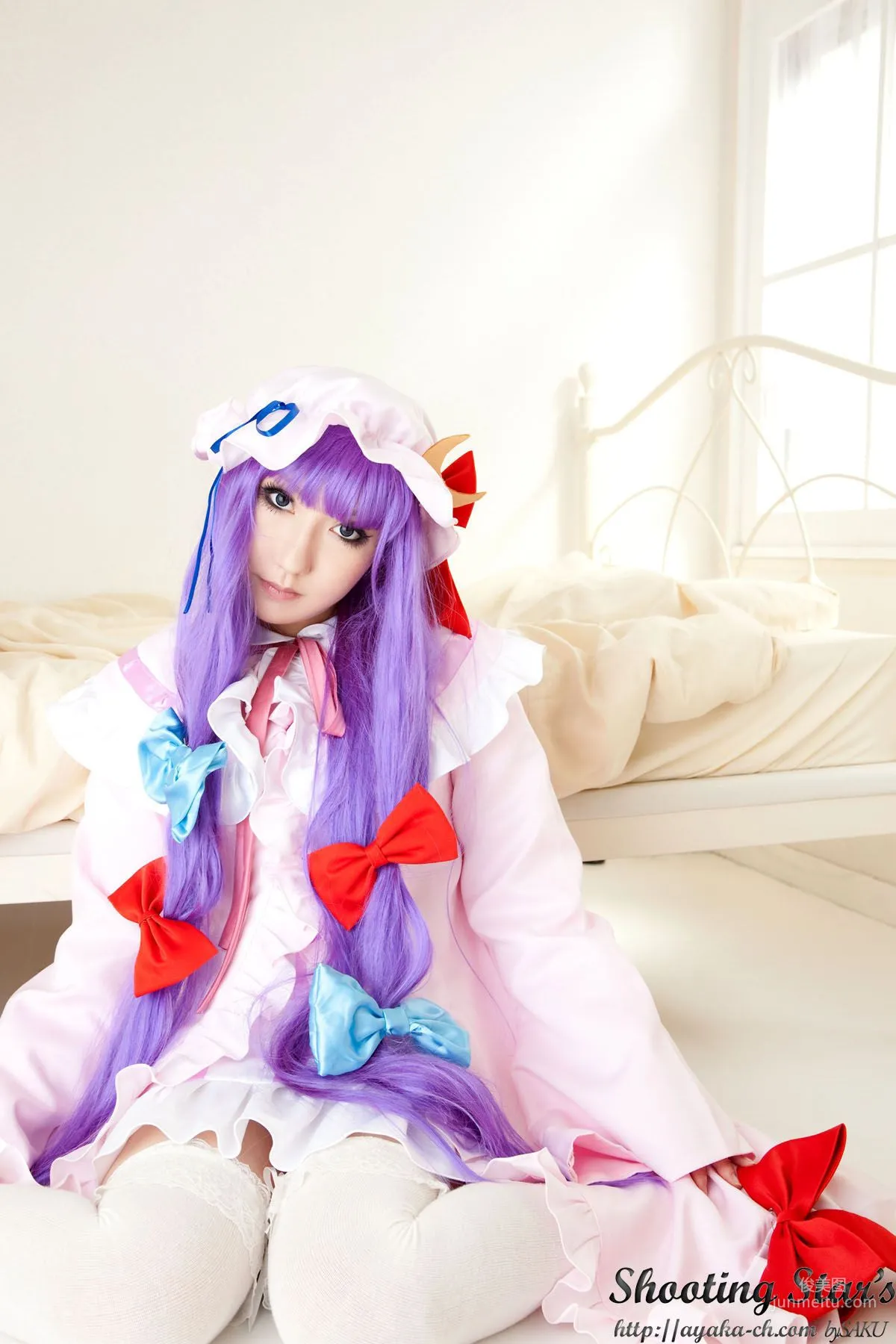 Saku Ayaka (Saku Ayaka) "Touhou Project" Izayoi Sakuya + Patchouli Knowledge [Shooting Star's] Photo Set photo 15