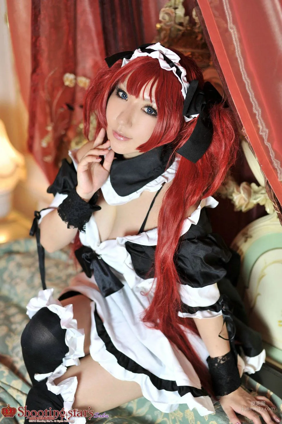 绫香サク (Saku Ayaka) 《クイーンズブレイドQueen's Blade》アイリ & Alleyne 寫真集 12