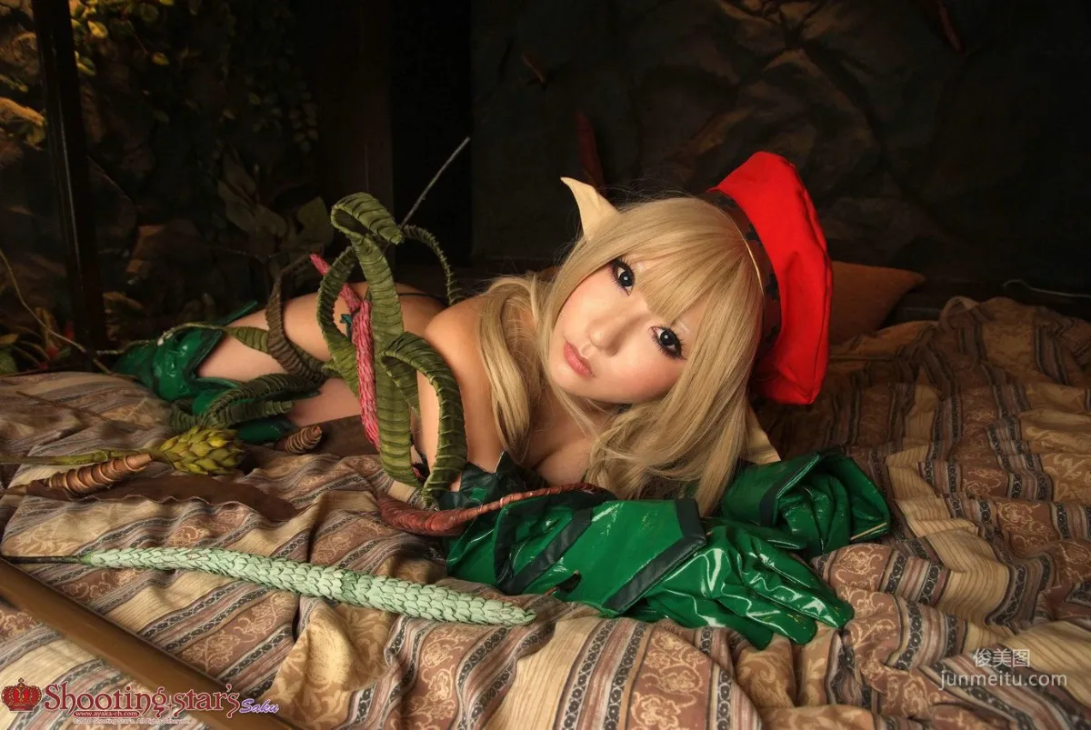 绫香サク (Saku Ayaka) 《クイーンズブレイドQueen's Blade》アイリ & Alleyne 寫真集 114