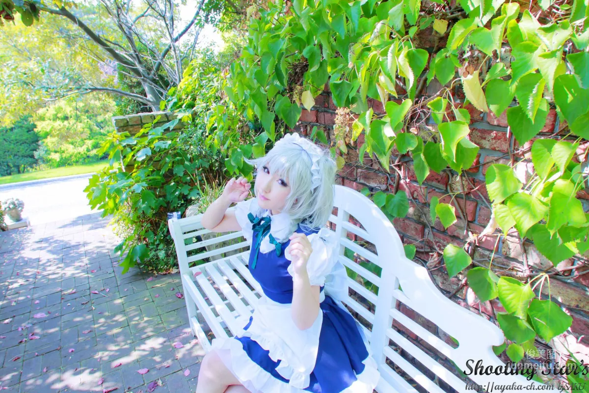 Saku Ayaka (Saku Ayaka) "Touhou Project" Izayoi Sakuya + Patchouli Knowledge [Shooting Star's] Photo Set photo 99