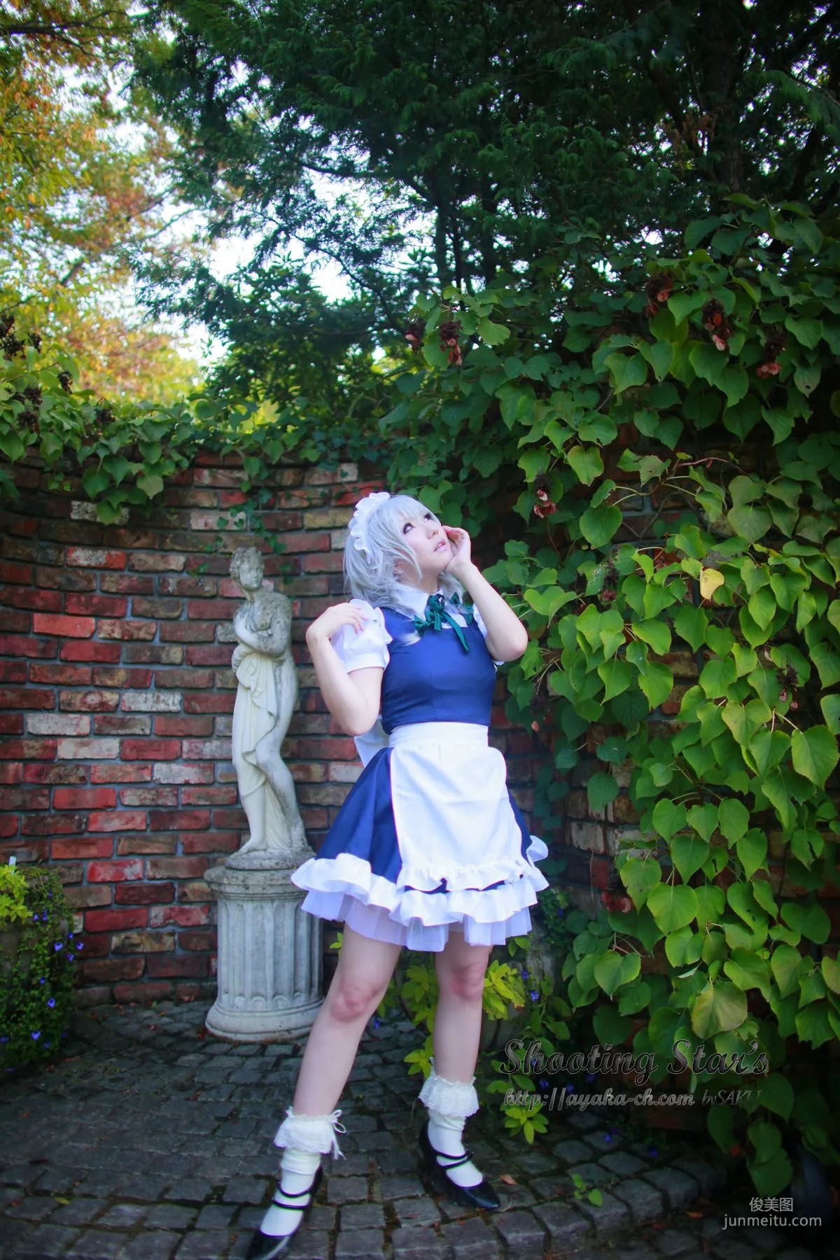 Saku Ayaka (Saku Ayaka) "Touhou Project" Izayoi Sakuya + Patchouli Knowledge [Shooting Star's] Photo Set photo 77