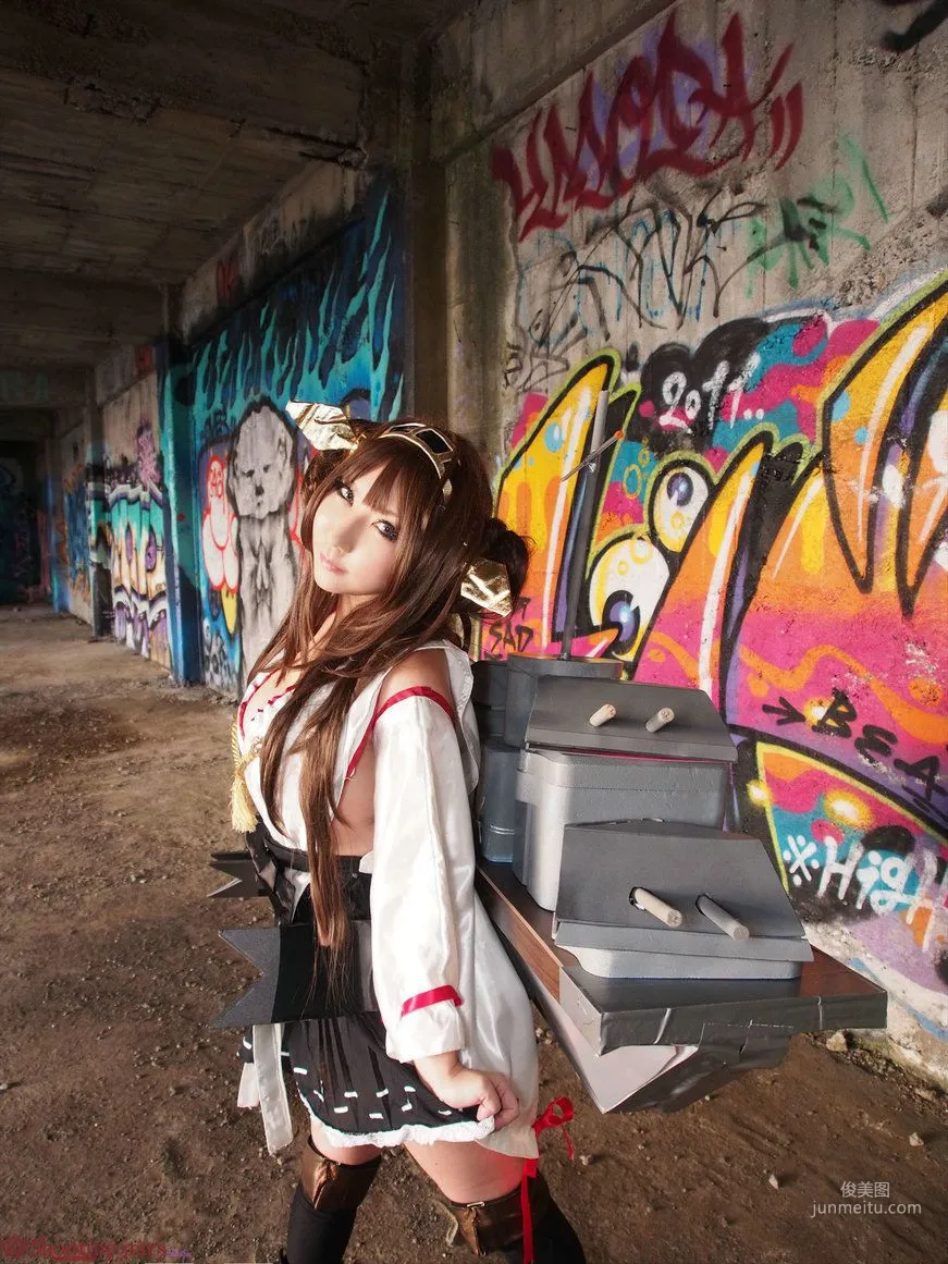 Saku Ayaka, Kantai Collection Kongou Part Three Photo Set photo 105