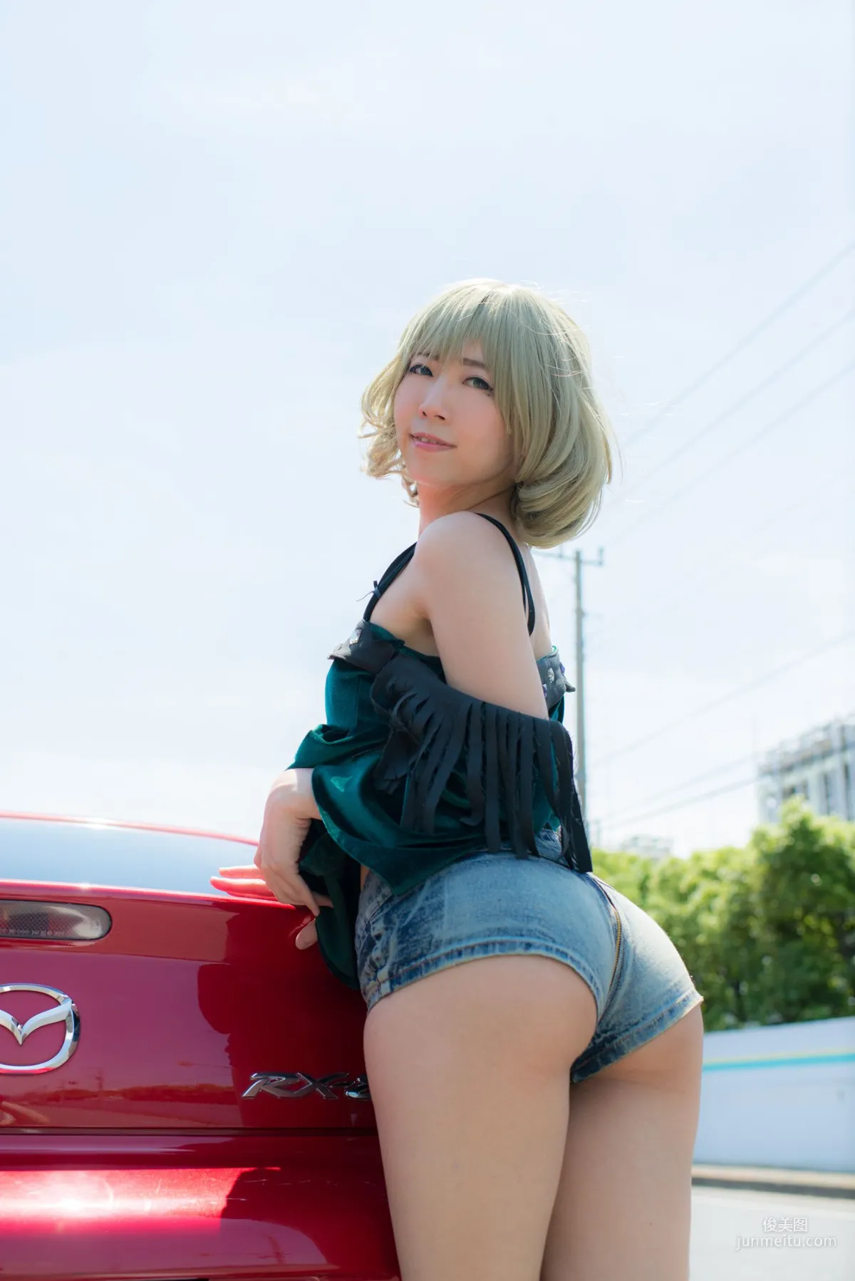 Ayane(あやね) 《Idolmaster》Takagaki Kaede(高垣楓) [Wolf Fang!!] 寫真集 66