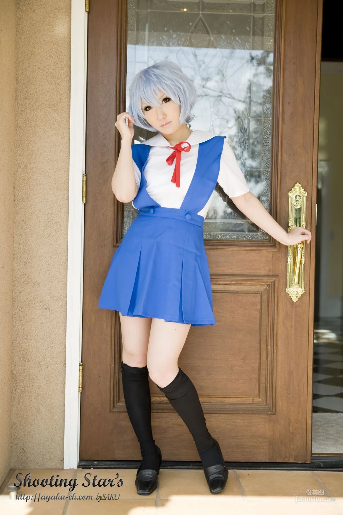 サク (绫香) 《Shinseiki Evangelion》Ayanami Rei [Shooting Star's] 寫真集 38