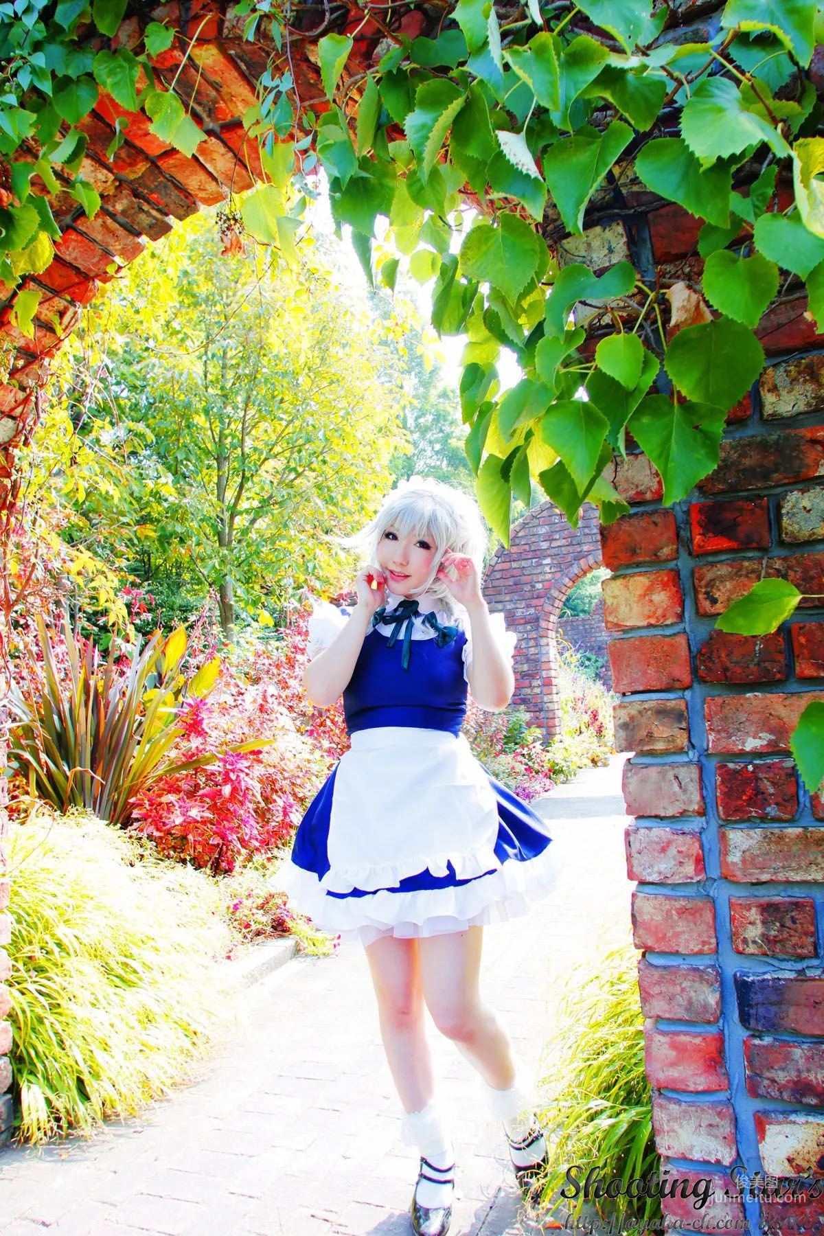 Saku Ayaka (Saku Ayaka) "Touhou Project" Izayoi Sakuya + Patchouli Knowledge [Shooting Star's] Photo Set photo 58