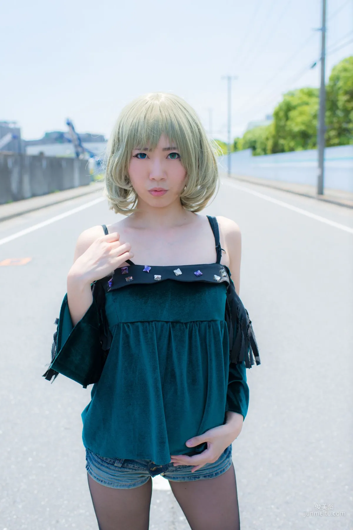 Ayane(あやね) 《Idolmaster》Takagaki Kaede(高垣楓) [Wolf Fang!!] 寫真集 48