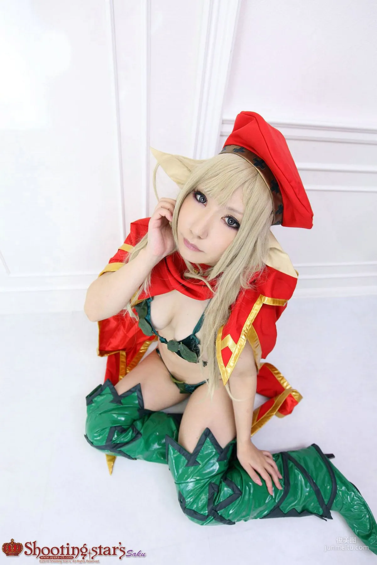 绫香サク (Saku Ayaka) 《クイーンズブレイドQueen's Blade》アイリ & Alleyne 寫真集 101