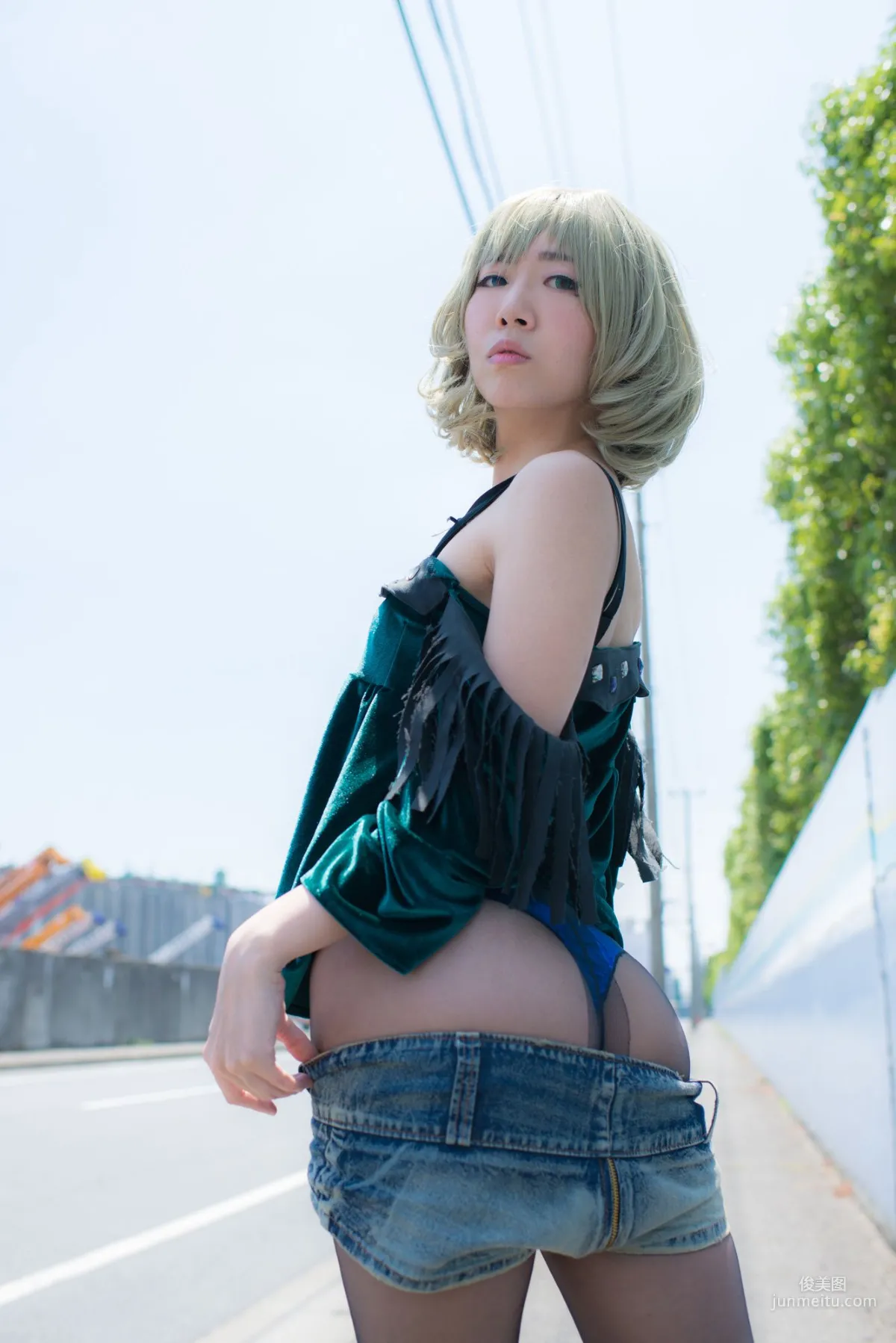 Ayane(あやね) 《Idolmaster》Takagaki Kaede(高垣楓) [Wolf Fang!!] 寫真集 51