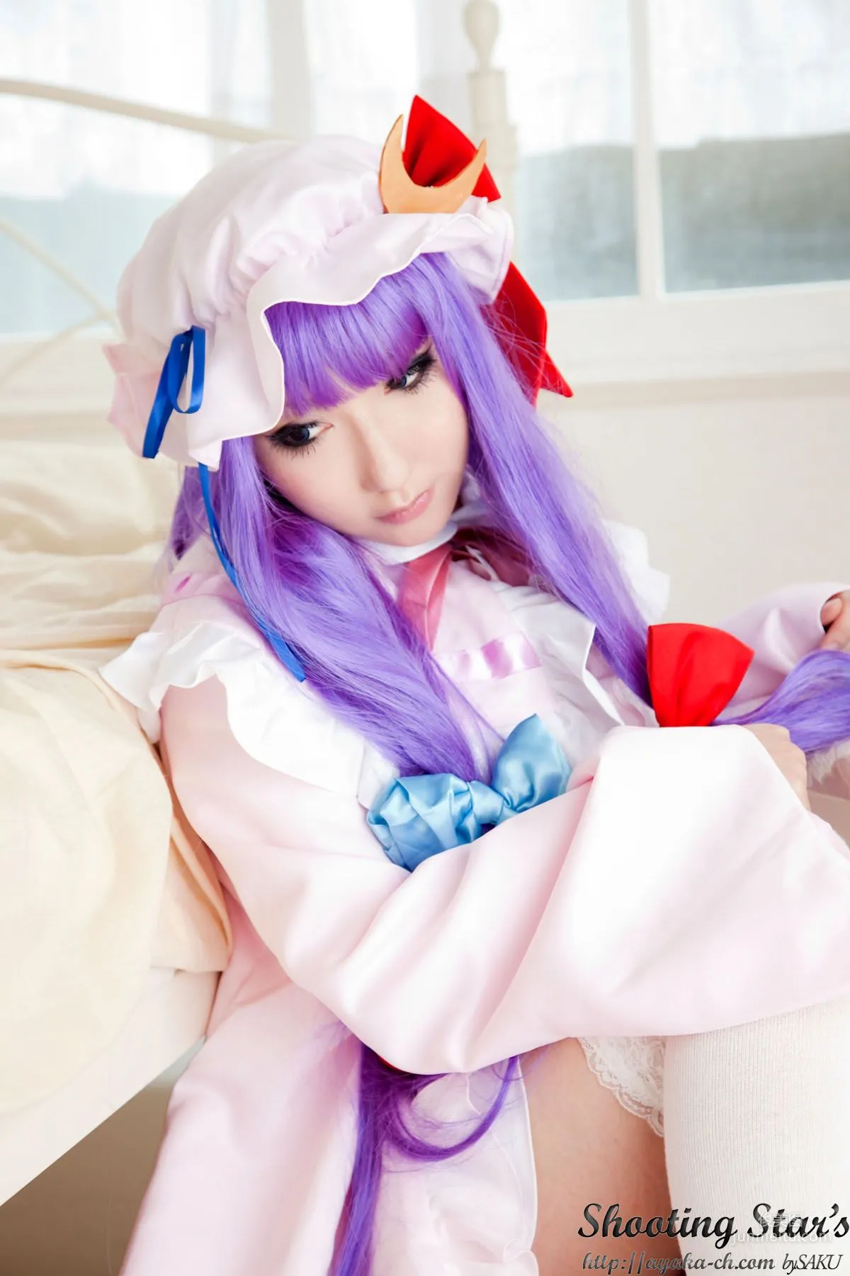 Saku Ayaka (Saku Ayaka) "Touhou Project" Izayoi Sakuya + Patchouli Knowledge [Shooting Star's] Photo Set photo 24