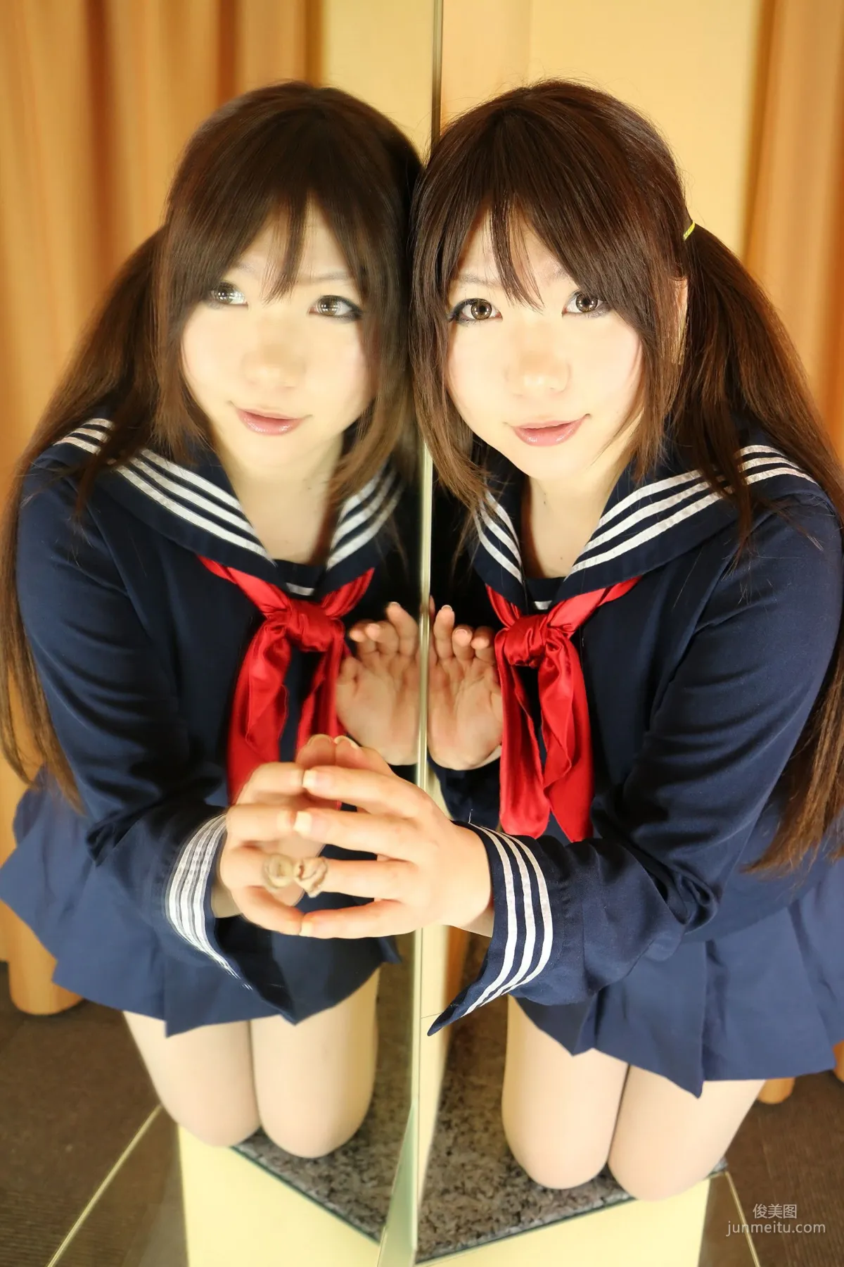 Higurashi Rin Stockings Tights School Girl Bunny Girl Policewoman Photo Set photo 22