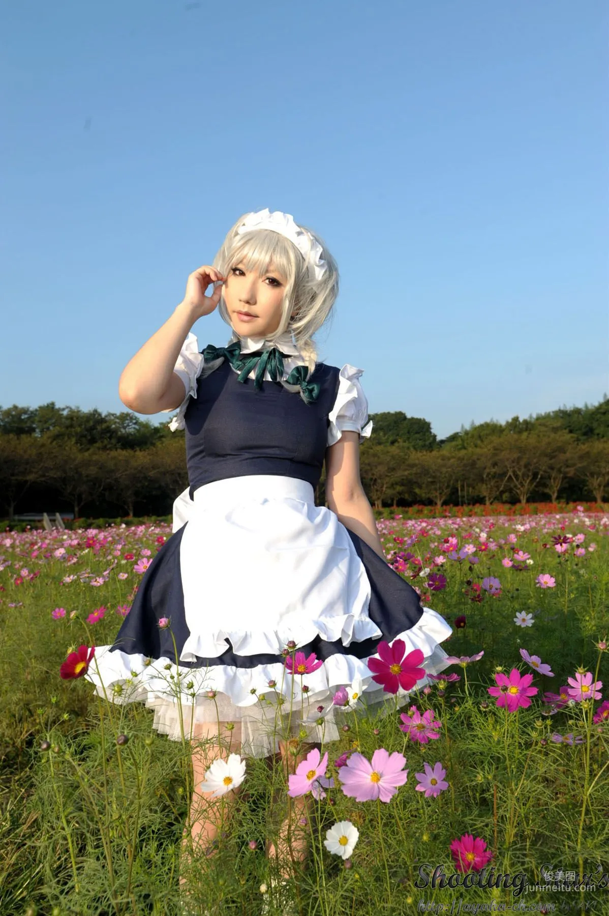 Saku Ayaka (Saku Ayaka) "Touhou Project" Izayoi Sakuya + Patchouli Knowledge [Shooting Star's] Photo Set photo 109