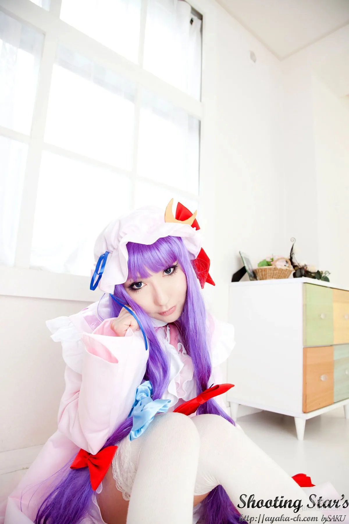 Saku Ayaka (Saku Ayaka) "Touhou Project" Izayoi Sakuya + Patchouli Knowledge [Shooting Star's] Photo Set photo 31