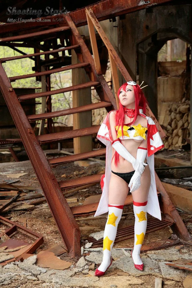 サク (Saku) 《Tengen Toppa Gurren Lagann》Youko [Shooting Star's] 寫真集 28