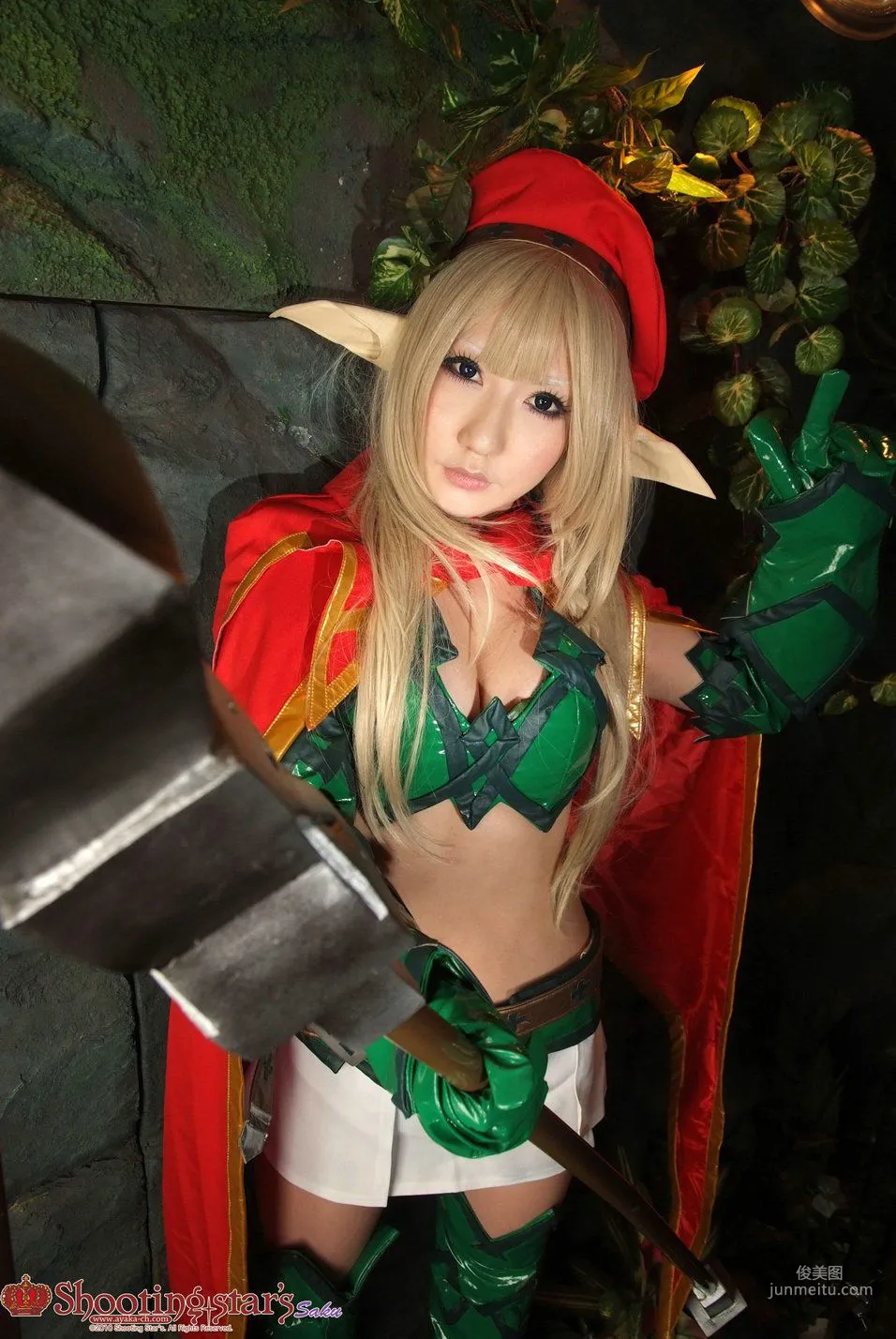 绫香サク (Saku Ayaka) 《クイーンズブレイドQueen's Blade》アイリ & Alleyne 寫真集 118