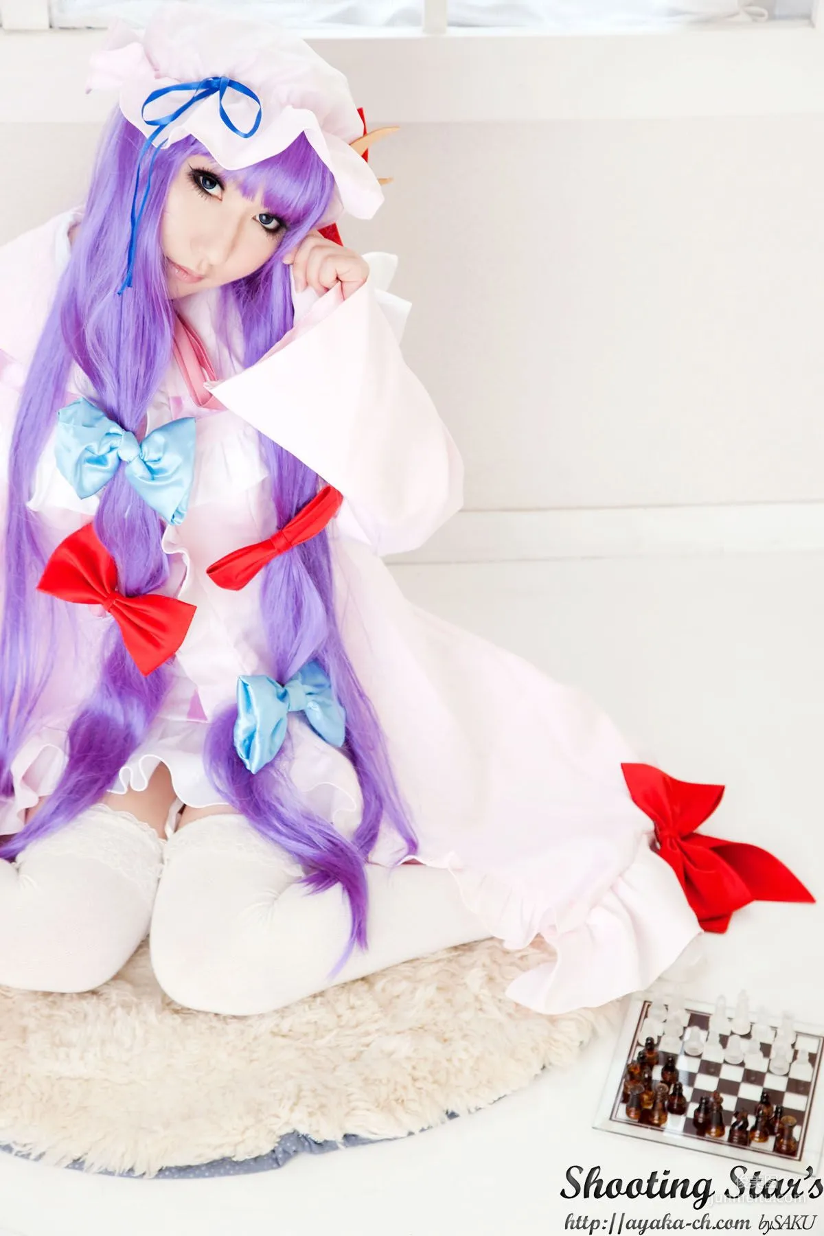 Saku Ayaka (Saku Ayaka) "Touhou Project" Izayoi Sakuya + Patchouli Knowledge [Shooting Star's] Photo Set photo 28