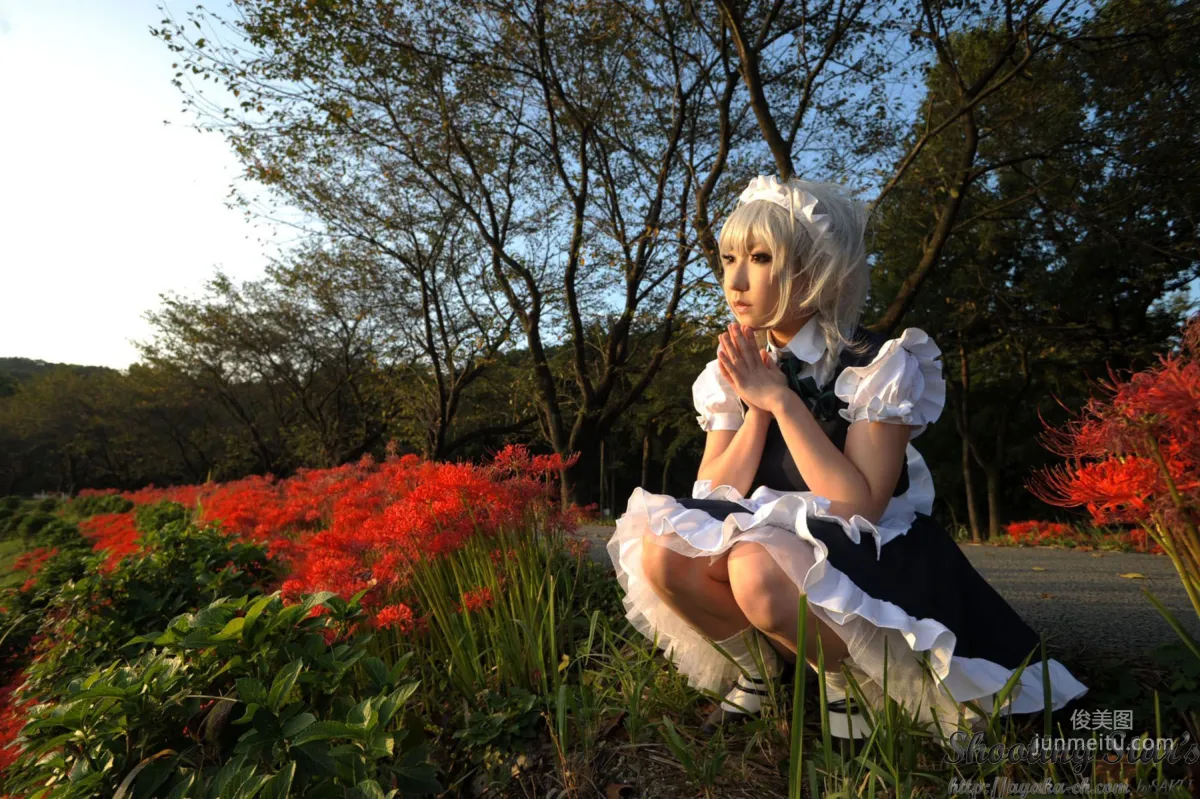 Saku Ayaka (Saku Ayaka) "Touhou Project" Izayoi Sakuya + Patchouli Knowledge [Shooting Star's] Photo Set photo 83