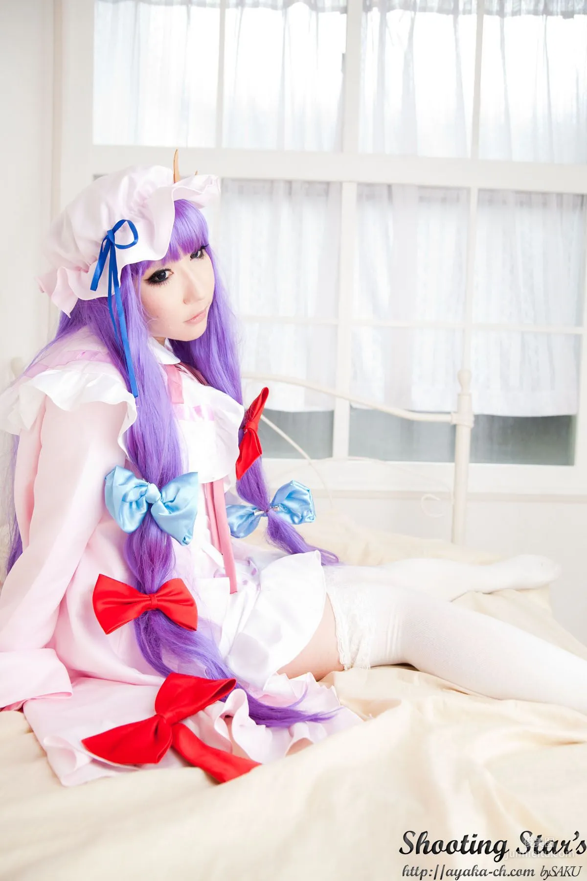 Saku Ayaka (Saku Ayaka) "Touhou Project" Izayoi Sakuya + Patchouli Knowledge [Shooting Star's] Photo Set photo 7