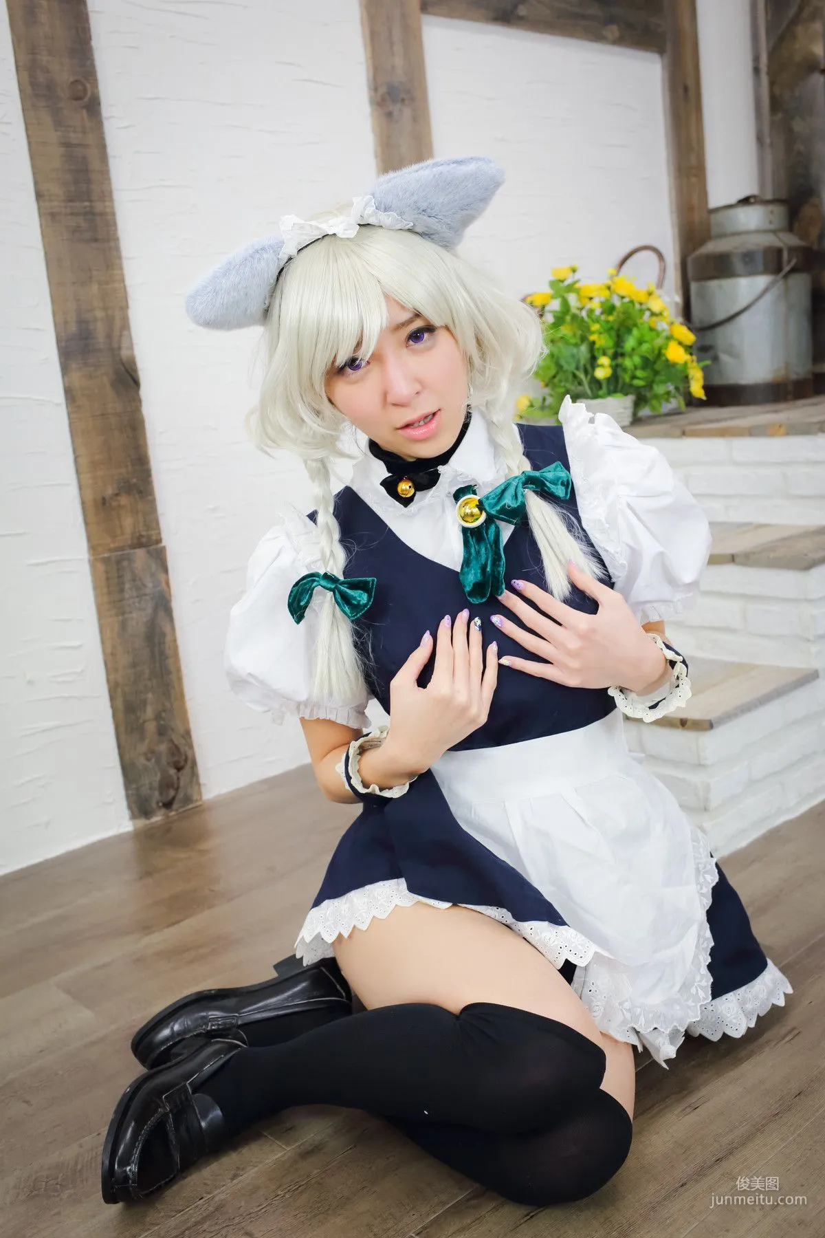 羽川るな 《東方月時計～ルナ·ダイアル》Izayoi Sakuya 寫真集 24
