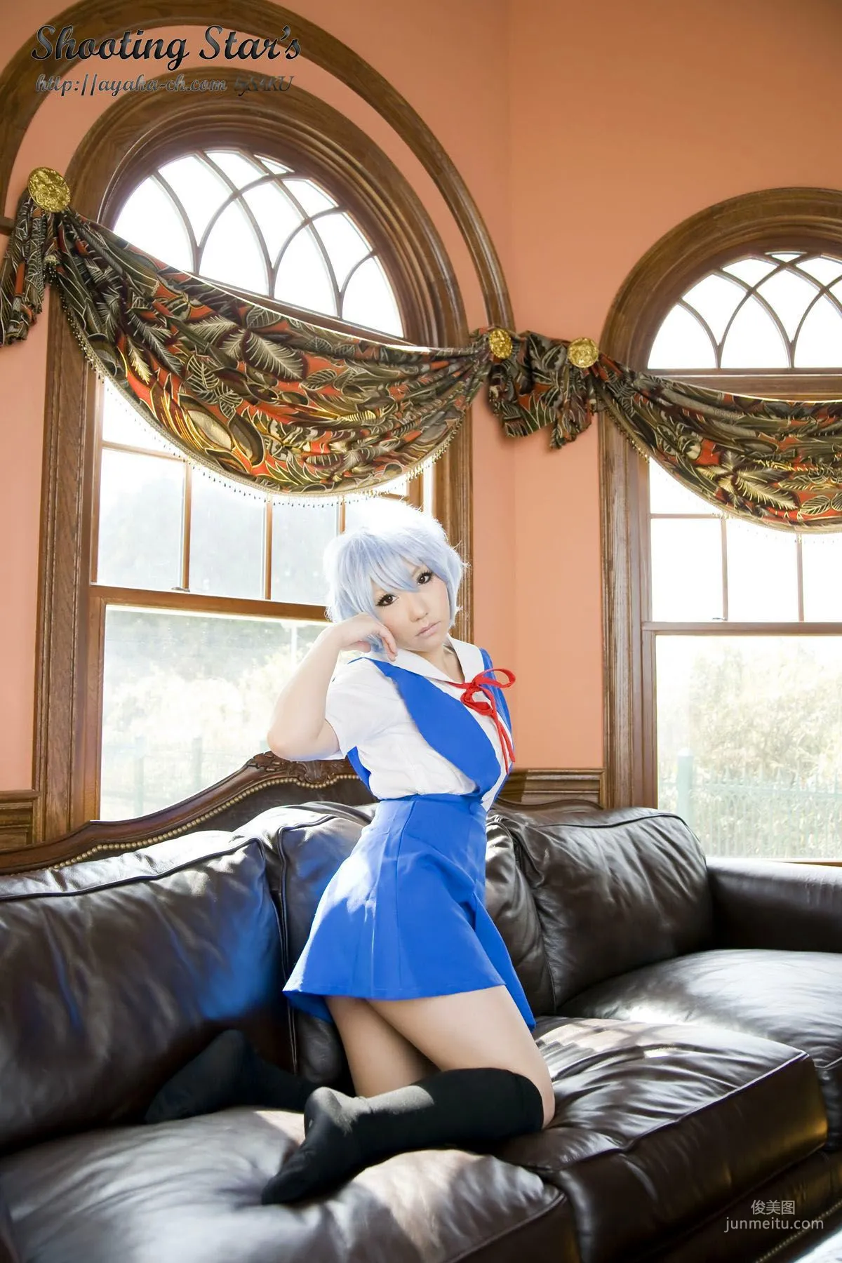 サク (绫香) 《Shinseiki Evangelion》Ayanami Rei [Shooting Star's] 寫真集 34