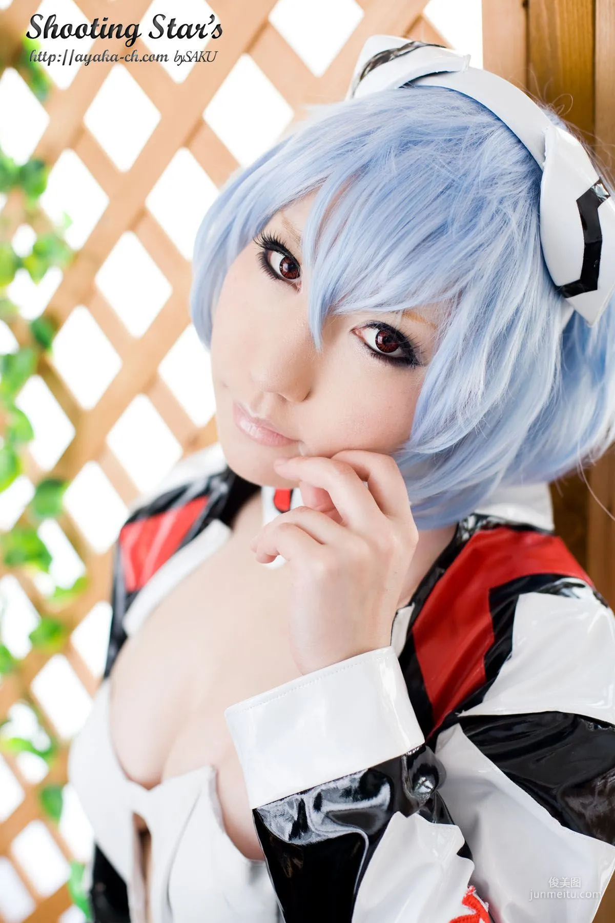 サク (绫香) 《Shinseiki Evangelion》Ayanami Rei [Shooting Star's] 寫真集 124