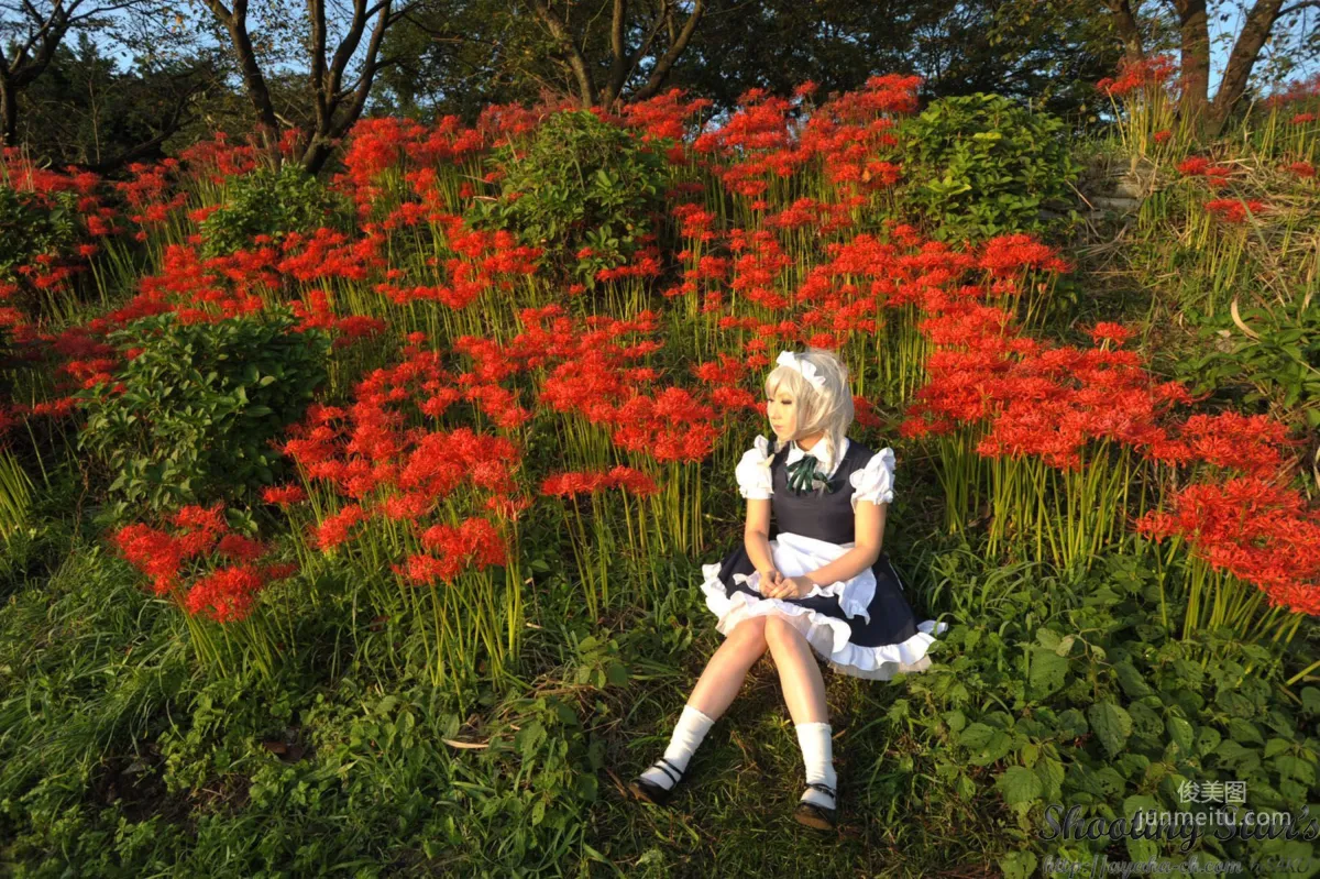 Saku Ayaka (Saku Ayaka) "Touhou Project" Izayoi Sakuya + Patchouli Knowledge [Shooting Star's] Photo Set photo 108