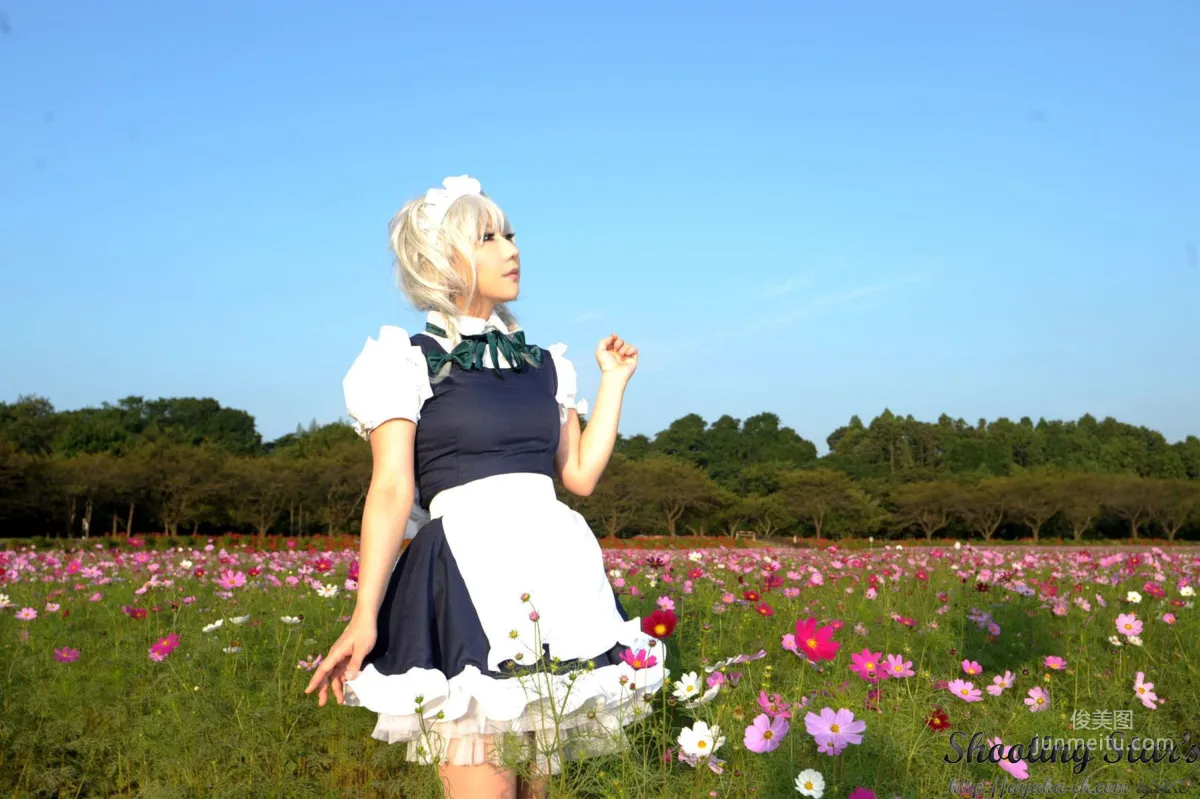 Saku Ayaka (Saku Ayaka) "Touhou Project" Izayoi Sakuya + Patchouli Knowledge [Shooting Star's] Photo Set photo 85