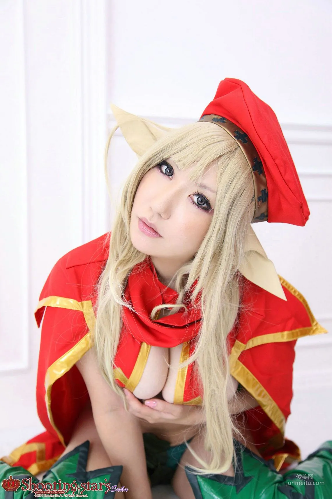 绫香サク (Saku Ayaka) 《クイーンズブレイドQueen's Blade》アイリ & Alleyne 寫真集 102