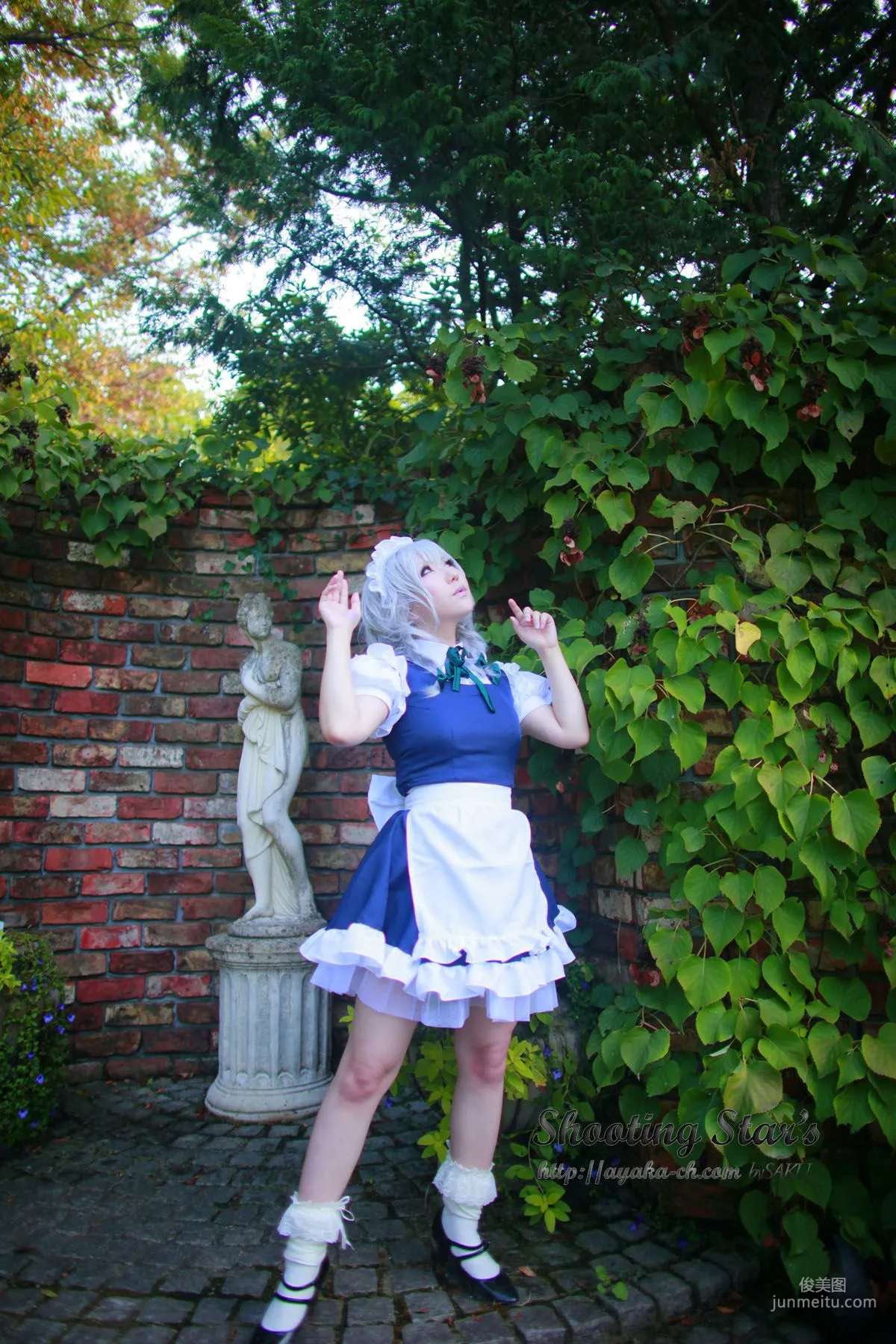 Saku Ayaka (Saku Ayaka) "Touhou Project" Izayoi Sakuya + Patchouli Knowledge [Shooting Star's] Photo Set photo 104