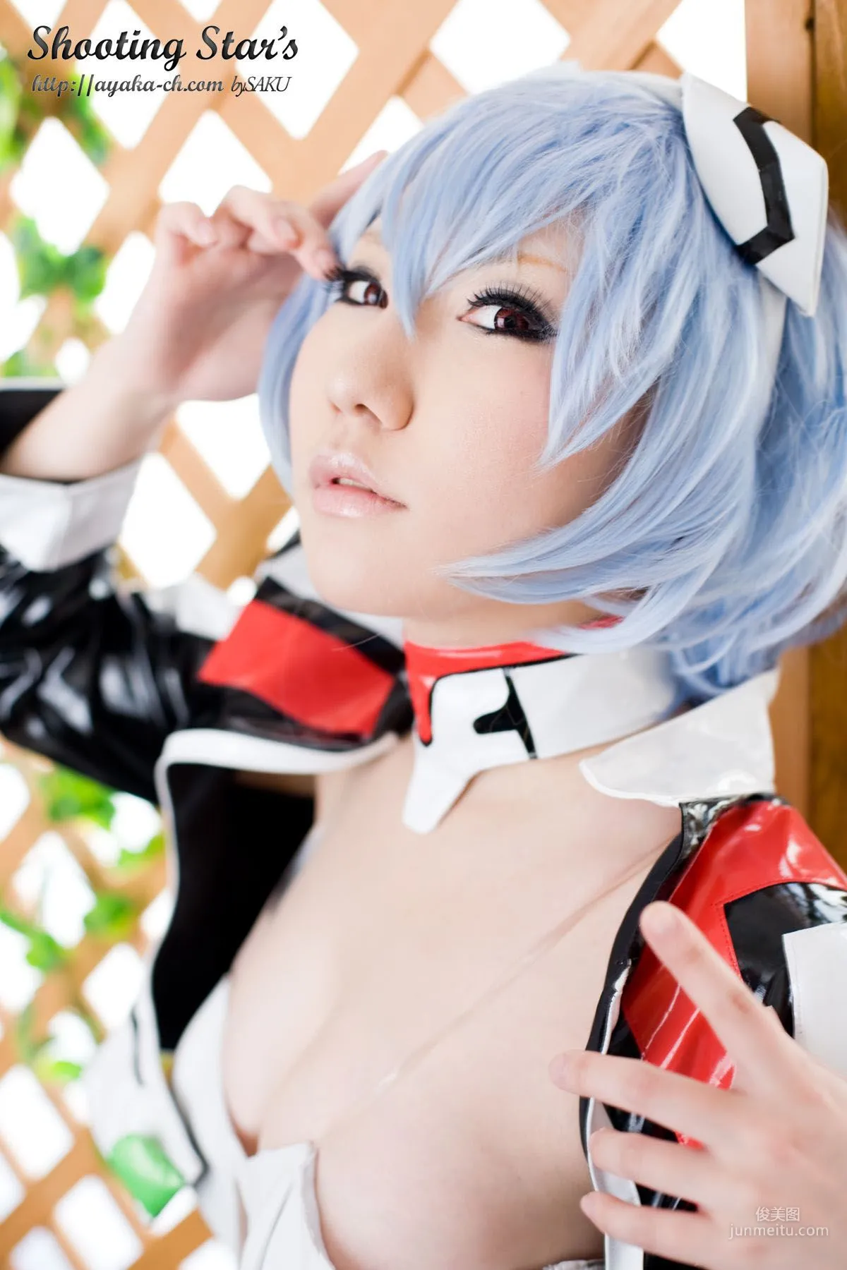 サク (绫香) 《Shinseiki Evangelion》Ayanami Rei [Shooting Star's] 寫真集 123