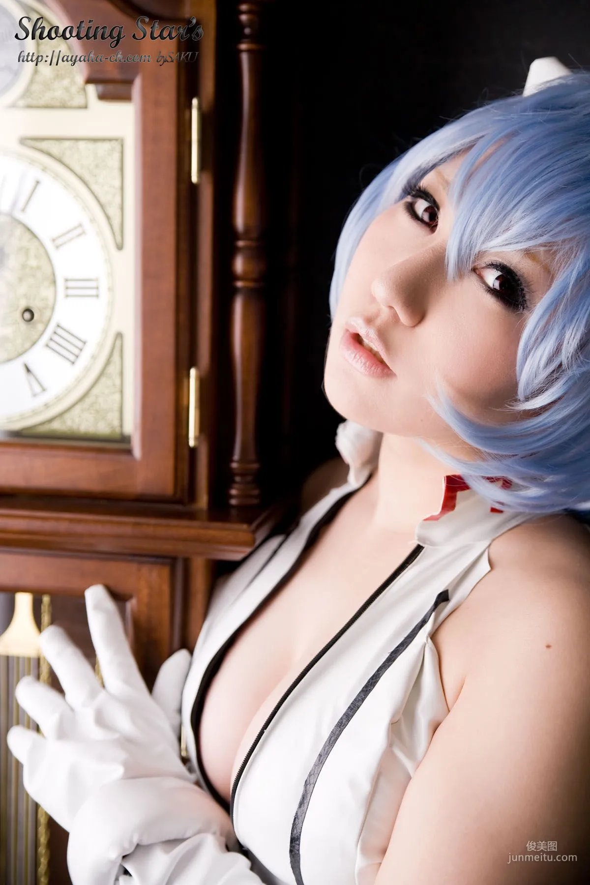 サク (绫香) 《Shinseiki Evangelion》Ayanami Rei [Shooting Star's] 寫真集 17
