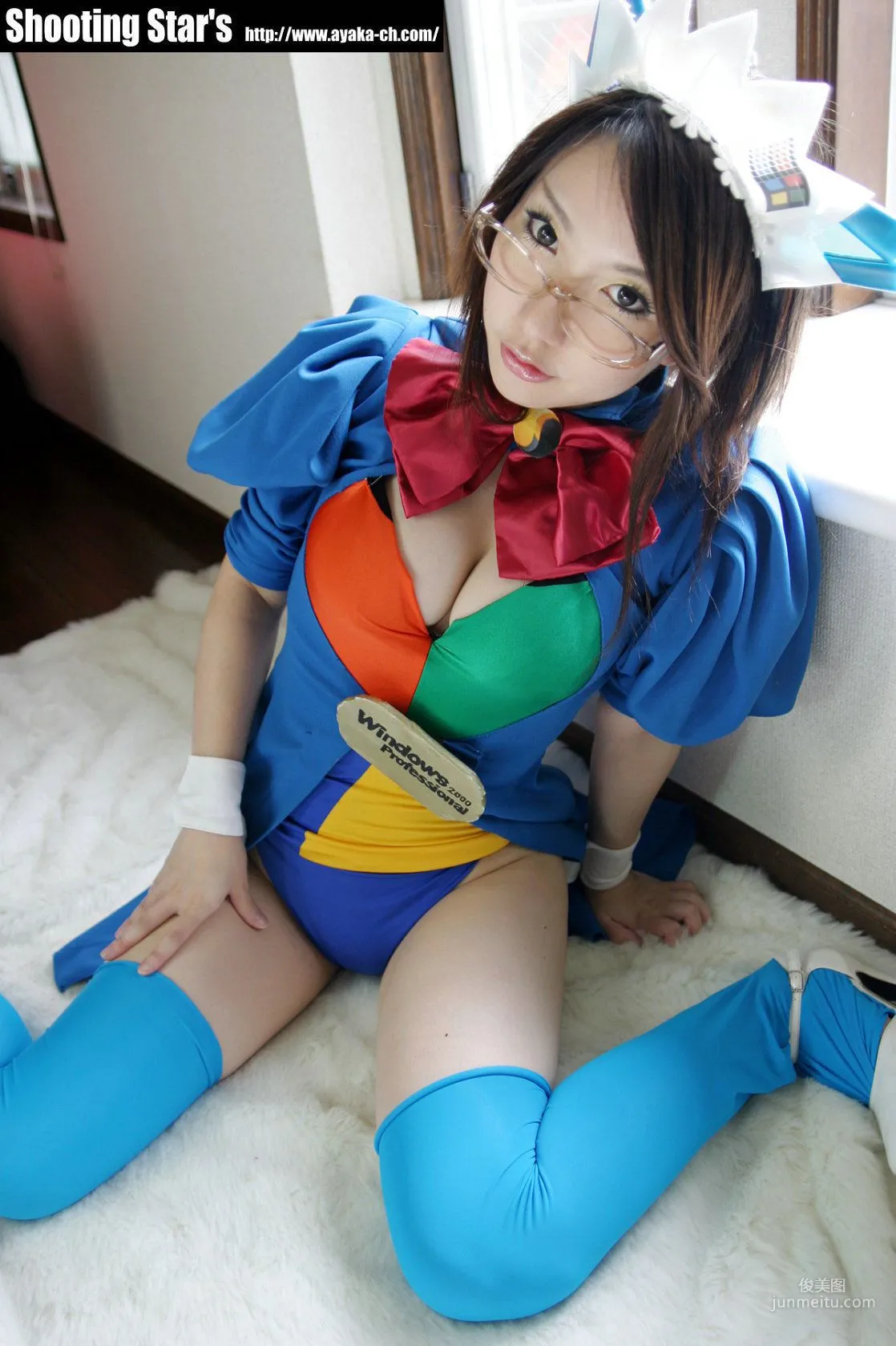 サク (Saku) 《Trouble Windows》2k-tan [Shooting Star's] 写真集22