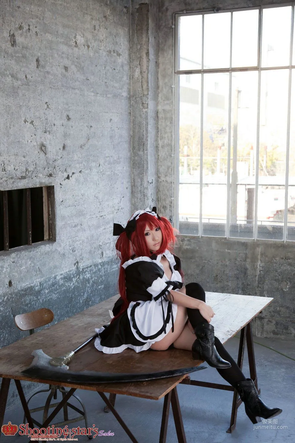 绫香サク (Saku Ayaka) 《クイーンズブレイドQueen's Blade》アイリ & Alleyne 寫真集 72