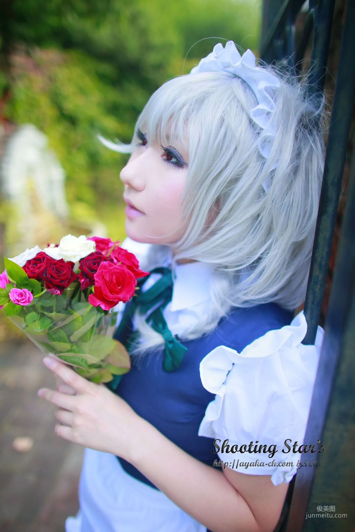 Saku Ayaka (Saku Ayaka) "Touhou Project" Izayoi Sakuya + Patchouli Knowledge [Shooting Star's] Photo Set photo 114