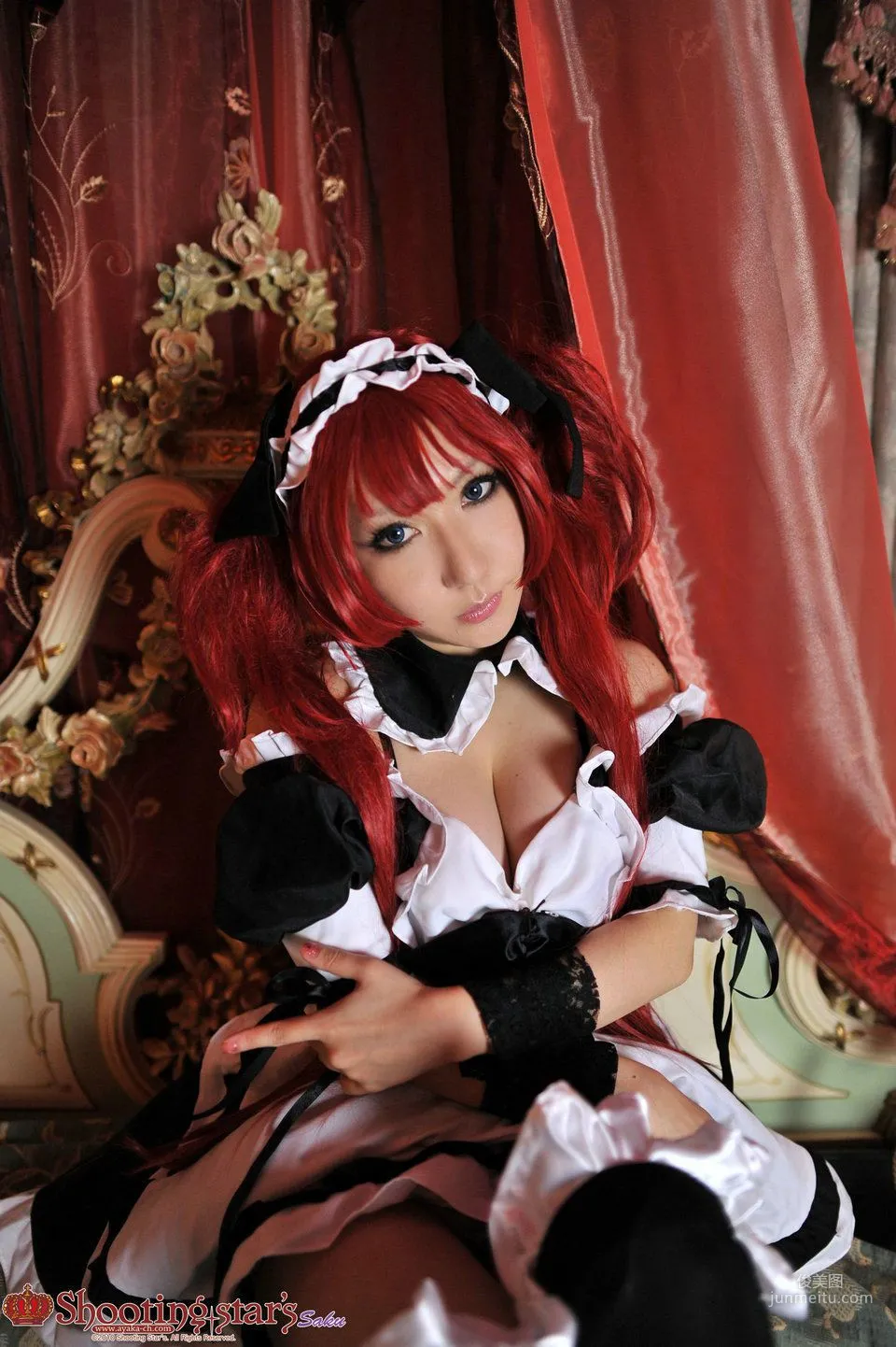 绫香サク (Saku Ayaka) 《クイーンズブレイドQueen's Blade》アイリ & Alleyne 寫真集 16
