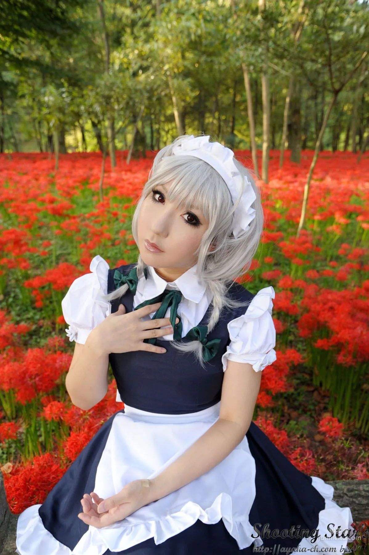 Saku Ayaka (Saku Ayaka) "Touhou Project" Izayoi Sakuya + Patchouli Knowledge [Shooting Star's] Photo Set photo 91