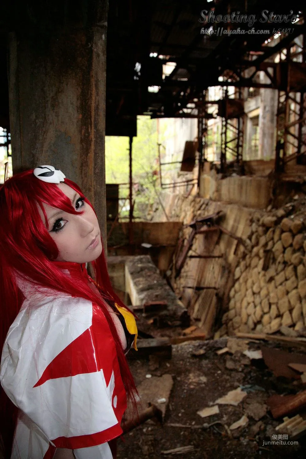 サク (Saku) 《Tengen Toppa Gurren Lagann》Youko [Shooting Star's] 寫真集 26