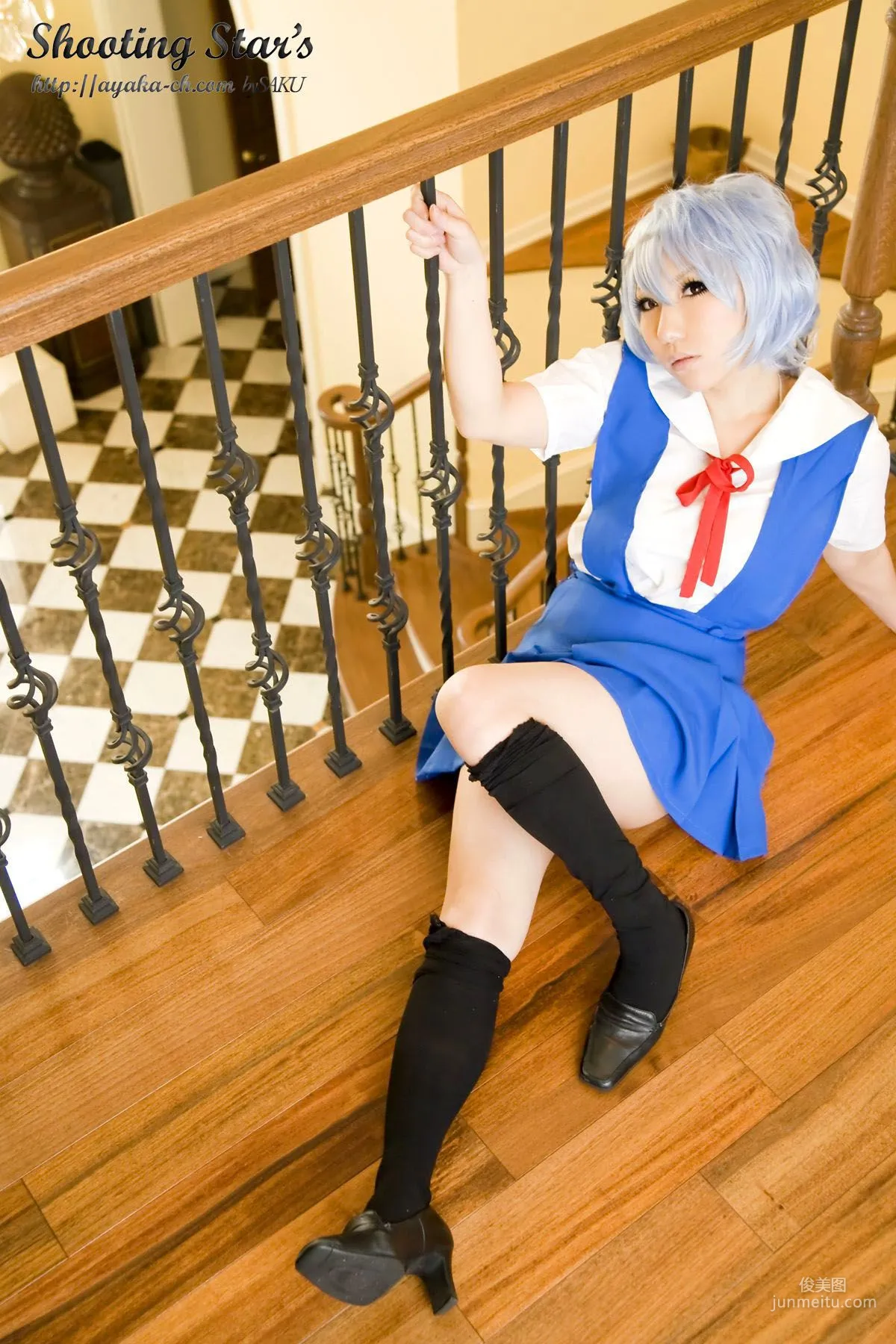 サク (绫香) 《Shinseiki Evangelion》Ayanami Rei [Shooting Star's] 寫真集 28