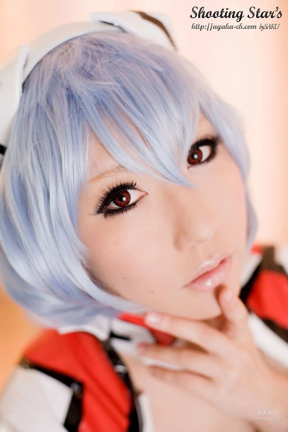 サク (绫香) 《Shinseiki Evangelion》Ayanami Rei [Shooting Star's] 寫真集 130