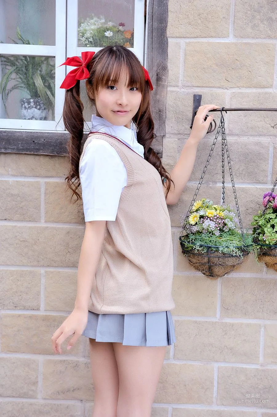 Manyu Hanausagi, A Certain Scientific Railgun, Misaka Mikoto Photo Set photo 1
