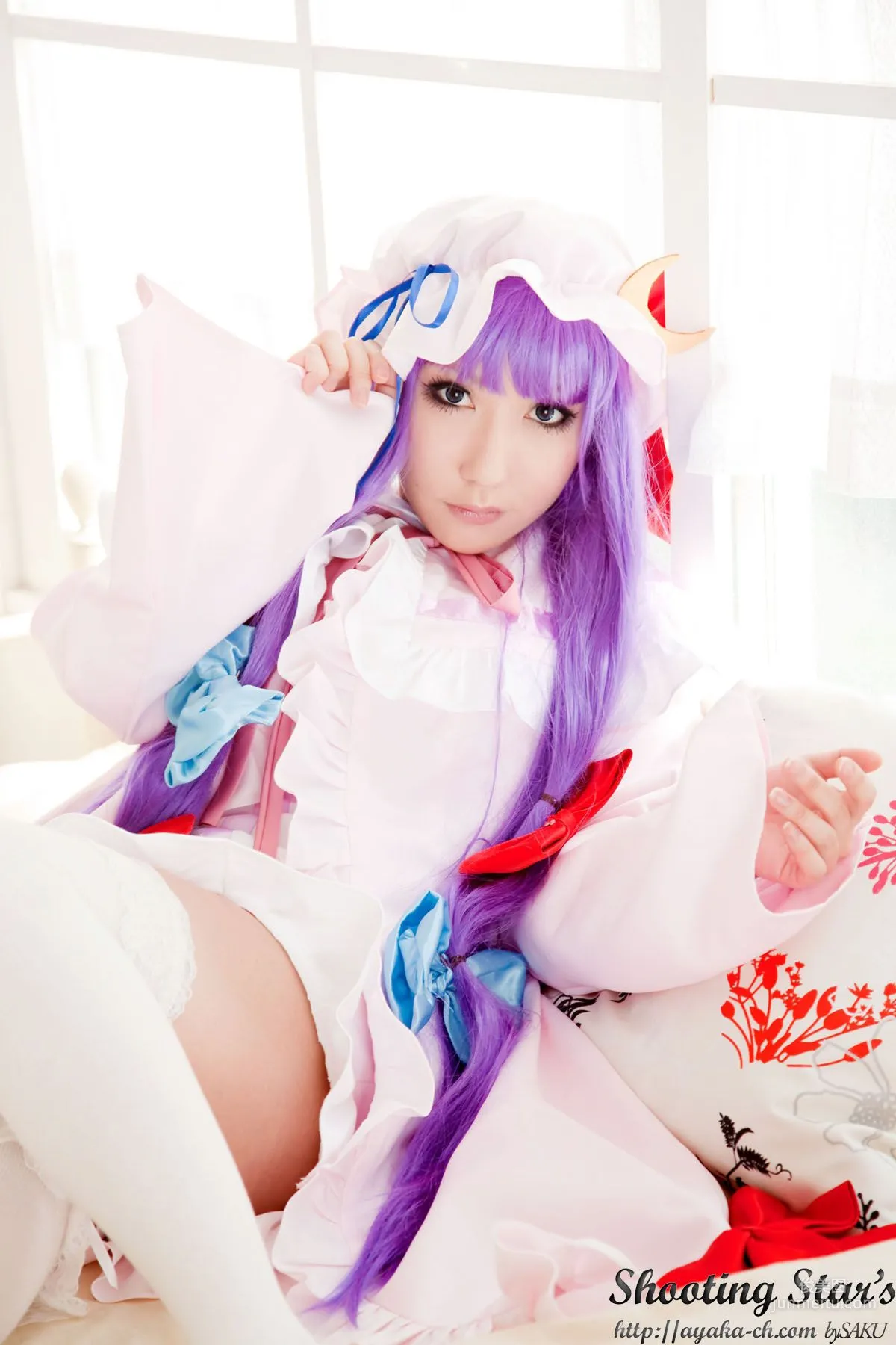 Saku Ayaka (Saku Ayaka) "Touhou Project" Izayoi Sakuya + Patchouli Knowledge [Shooting Star's] Photo Set photo 35