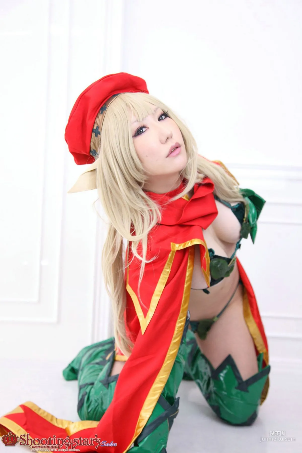绫香サク (Saku Ayaka) 《クイーンズブレイドQueen's Blade》アイリ & Alleyne 寫真集 90