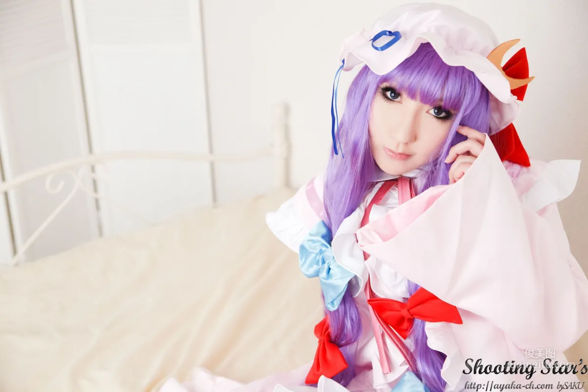 Saku Ayaka (Saku Ayaka) "Touhou Project" Izayoi Sakuya + Patchouli Knowledge [Shooting Star's] Photo Set photo 3