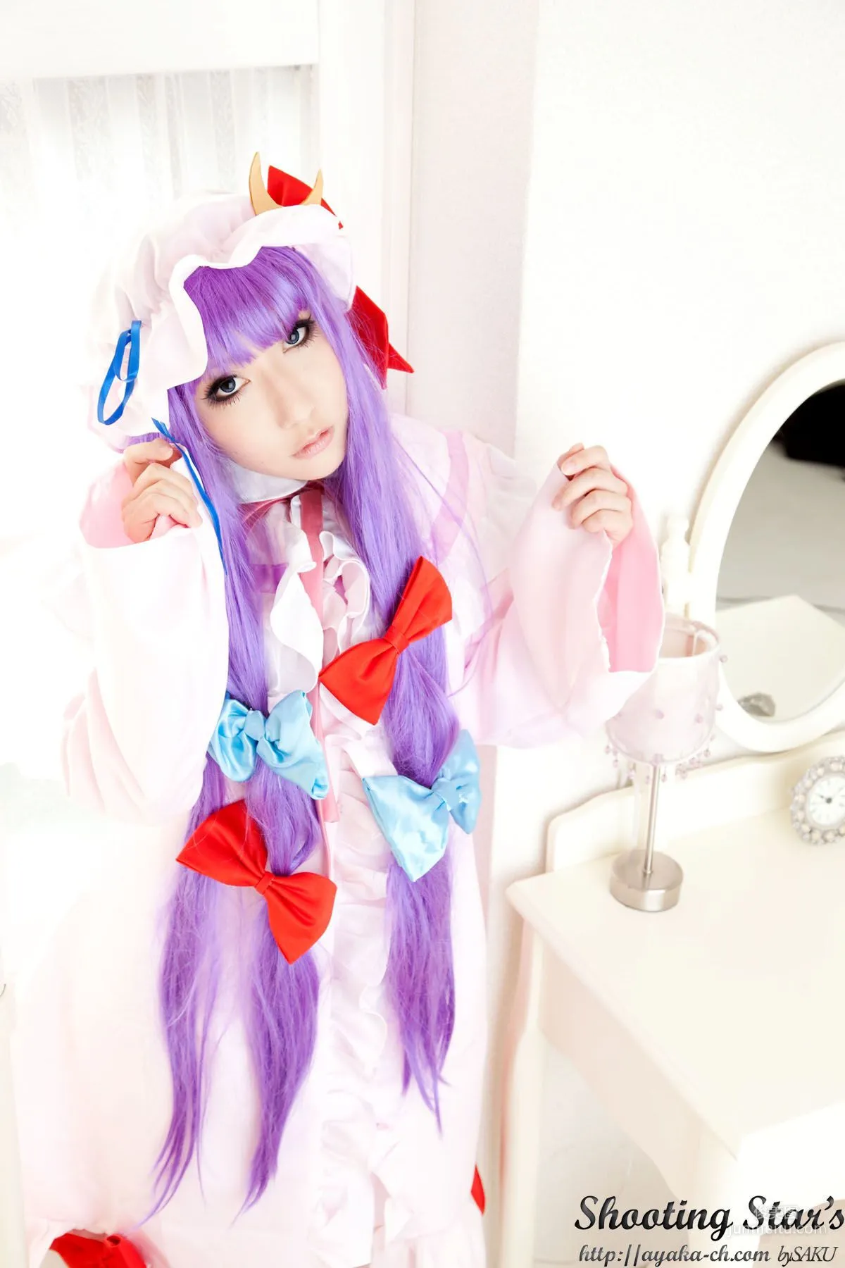 绫香サク (サク綾香 Saku Ayaka)《東方Project》Izayoi Sakuya + Patchouli Knowledge [Shooting Star's] 写真集13