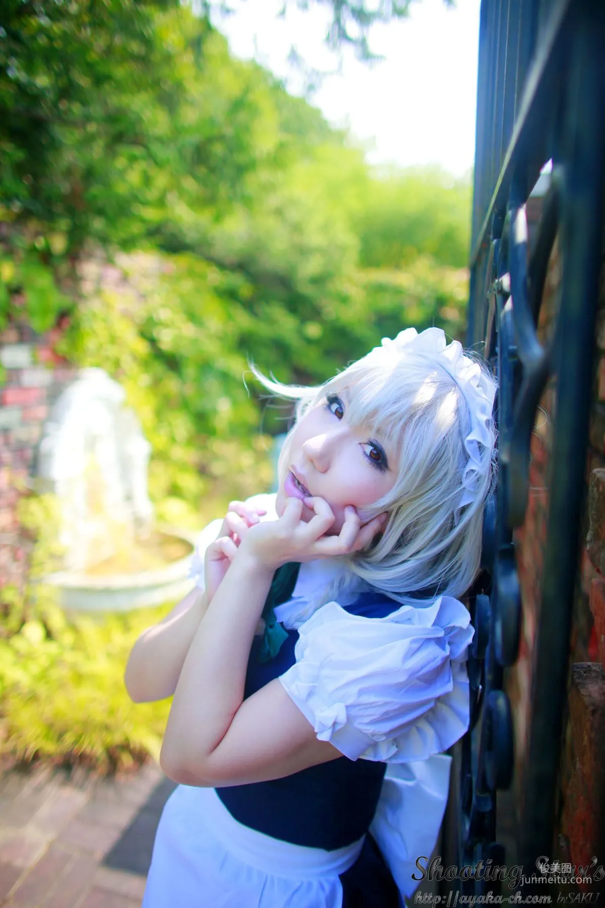 Saku Ayaka (Saku Ayaka) "Touhou Project" Izayoi Sakuya + Patchouli Knowledge [Shooting Star's] Photo Set photo 76